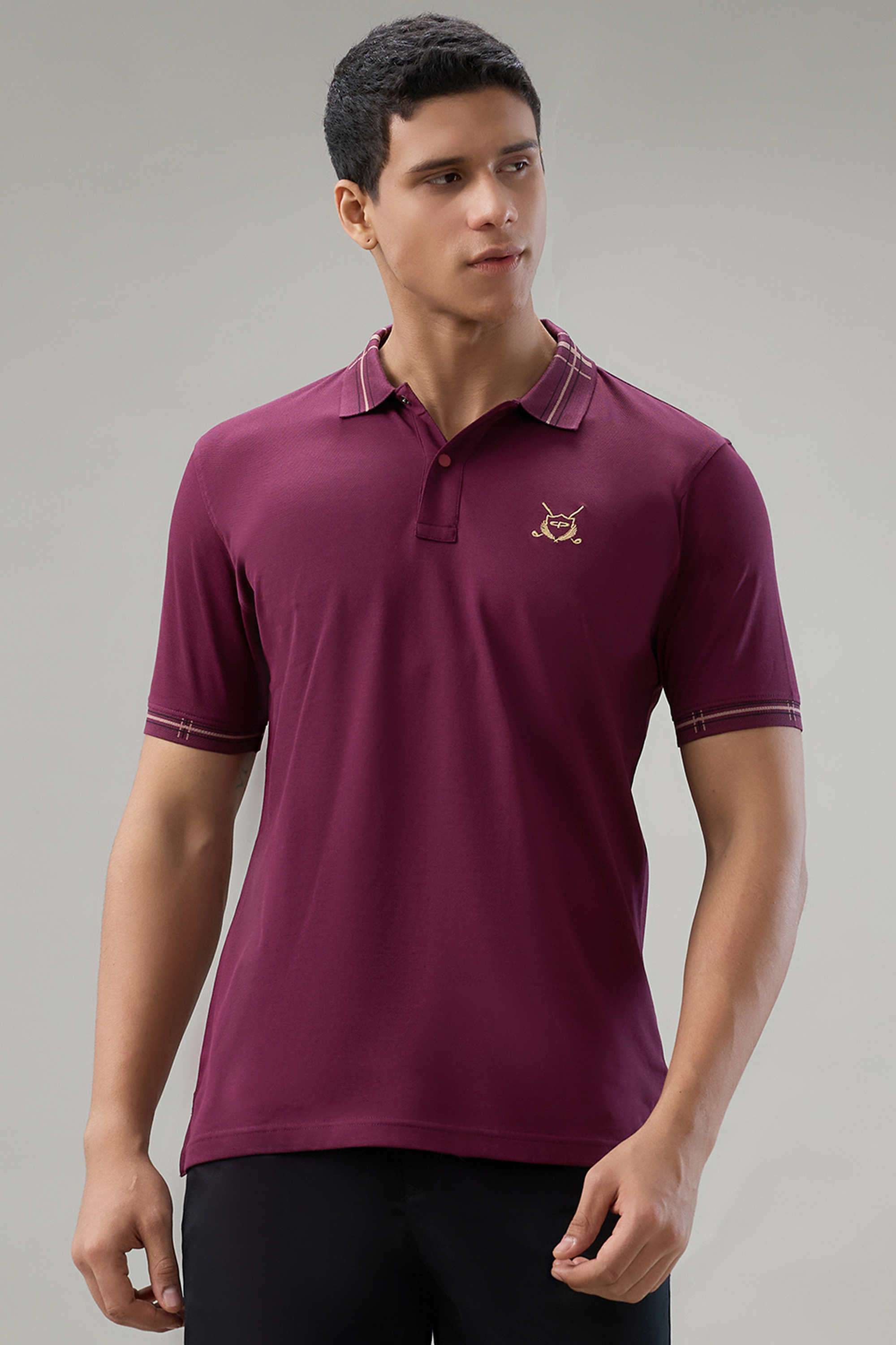 Solid-Cotton-Polo-Men-s-T-Shirt