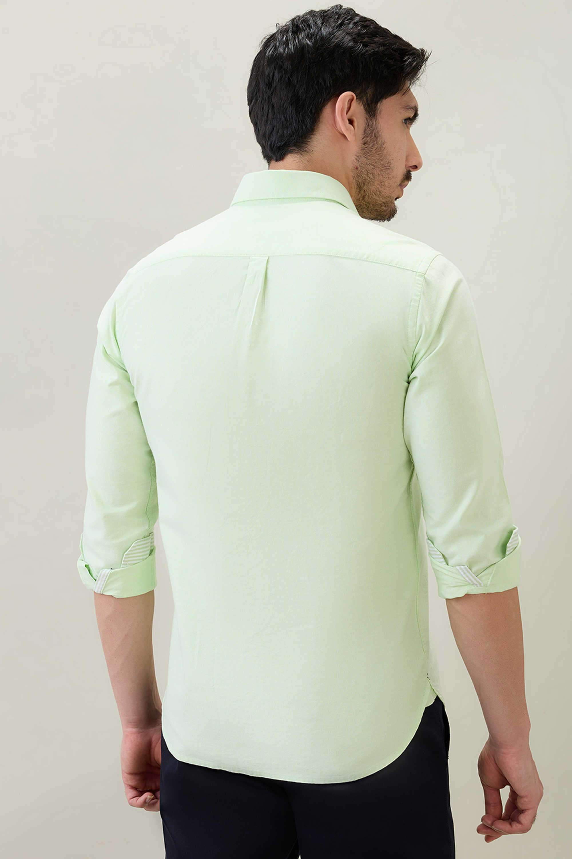 Solid-Cotton-Slim-Fit-Men-s-Casual-Shirt