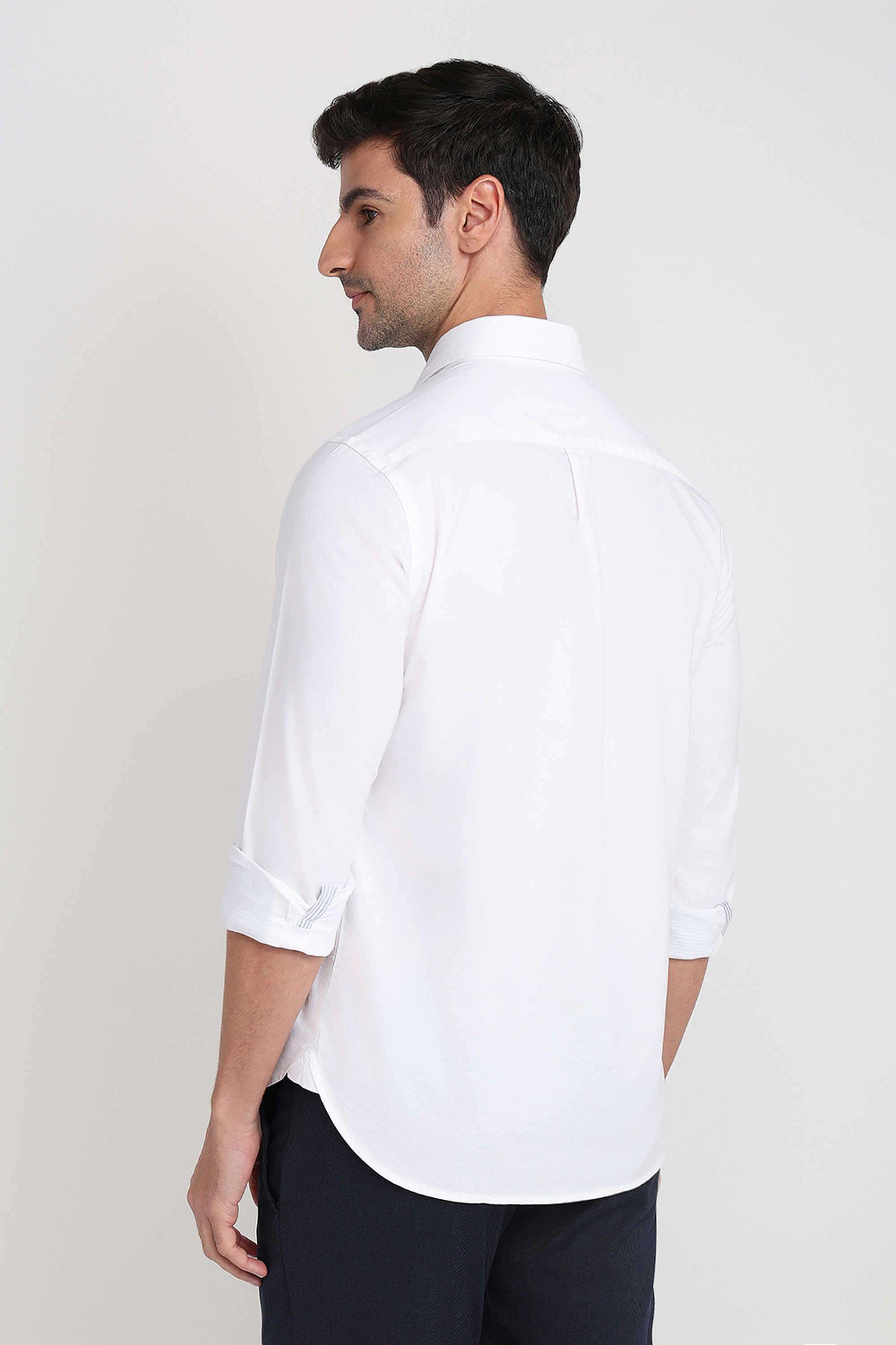 Solid-Cotton-Slim-Fit-Men-s-Casual-Shirt