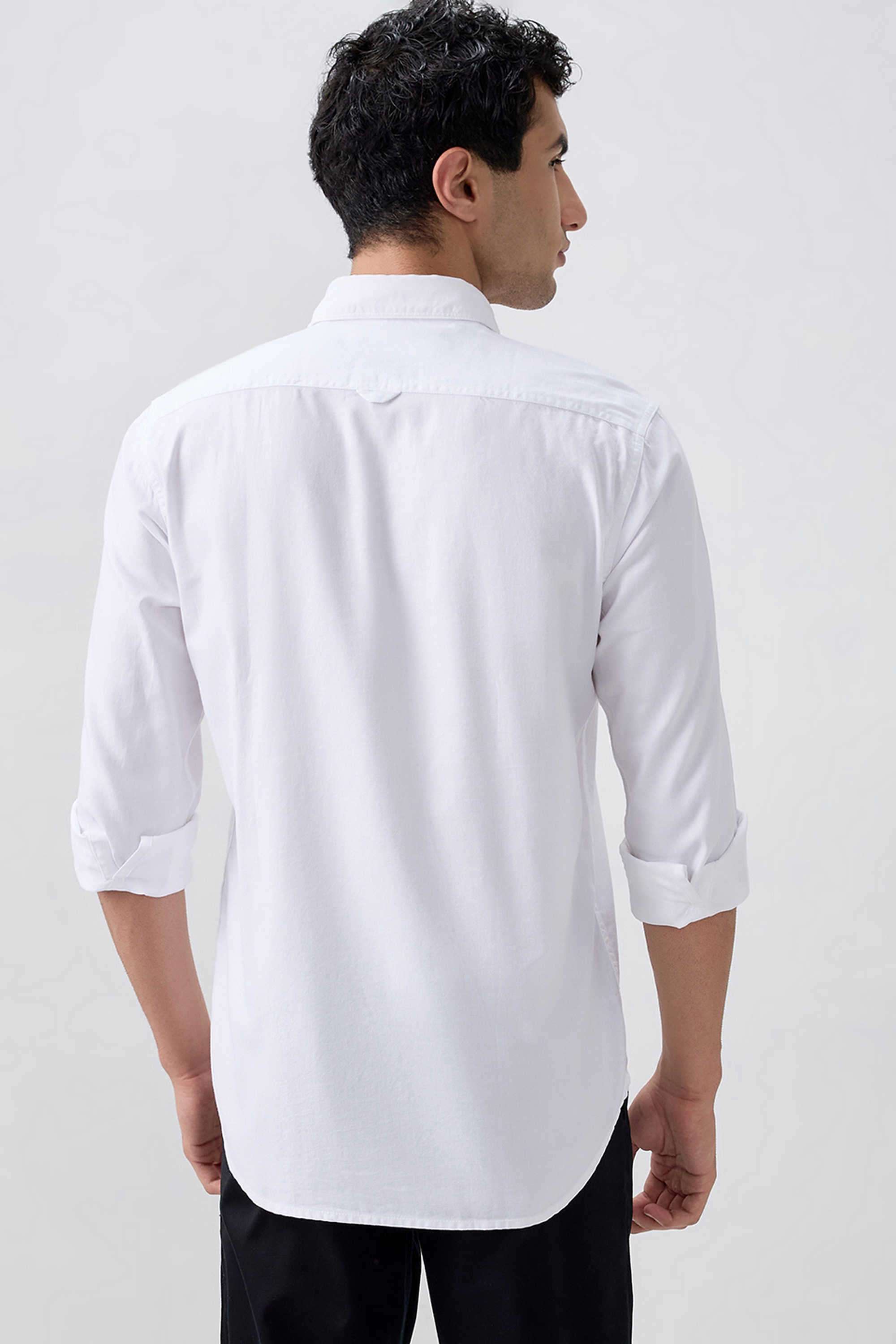 Solid-Cotton-Regular-Fit-Men-s-Casual-Shirt