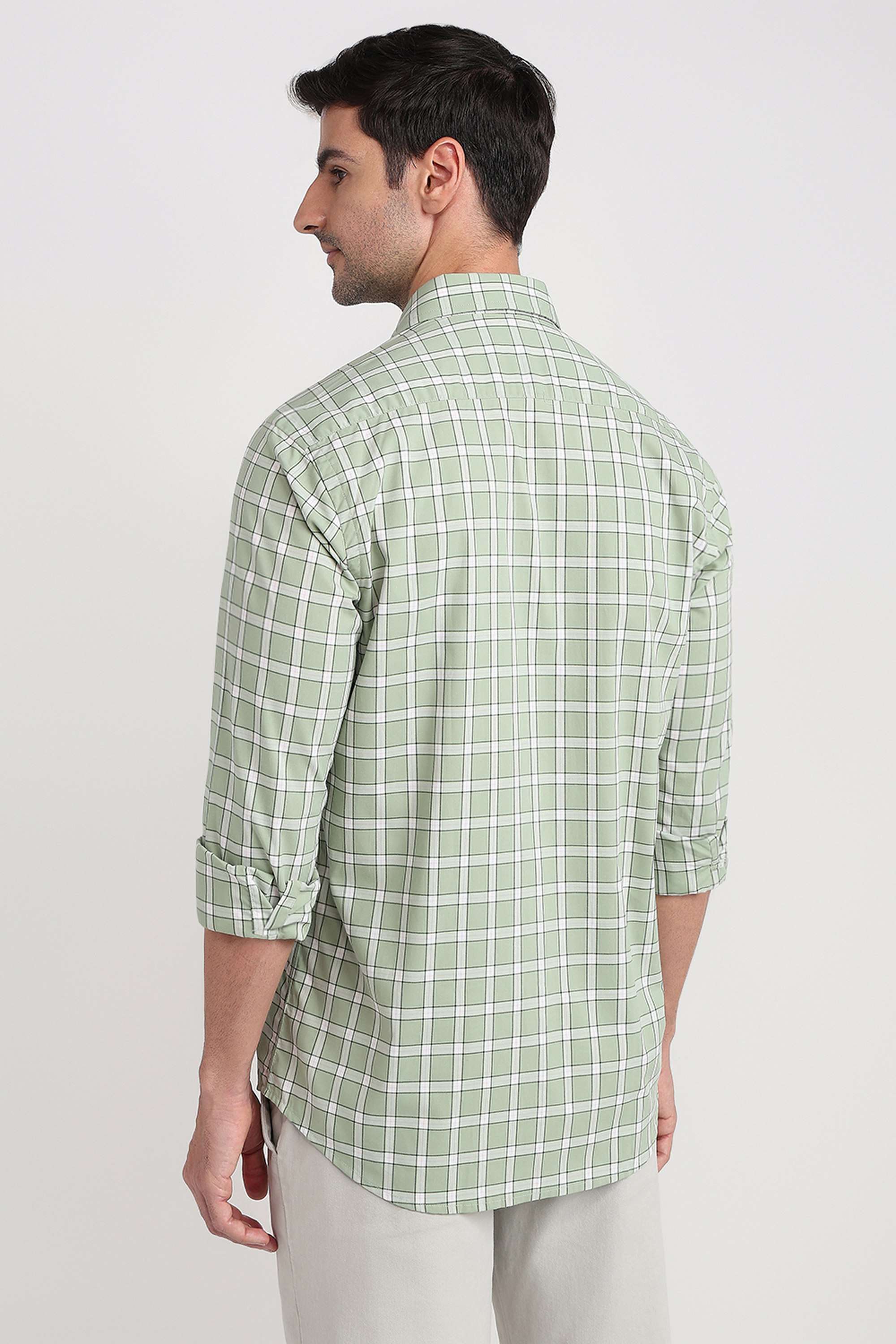Checks-Cotton-Regular-Fit-Men-s-Casual-Shirt