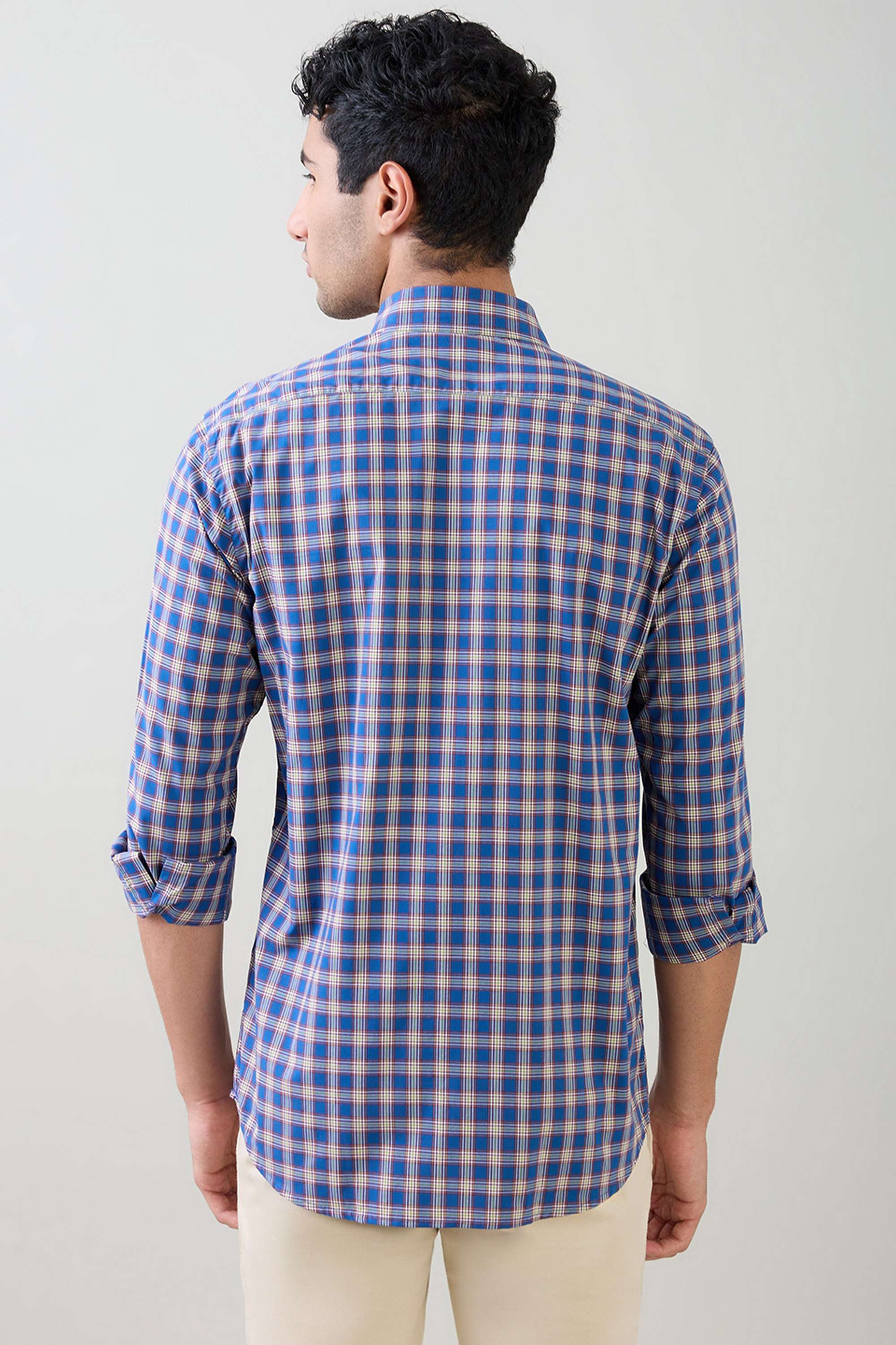 Checks-Cotton-Regular-Fit-Men-s-Casual-Shirt