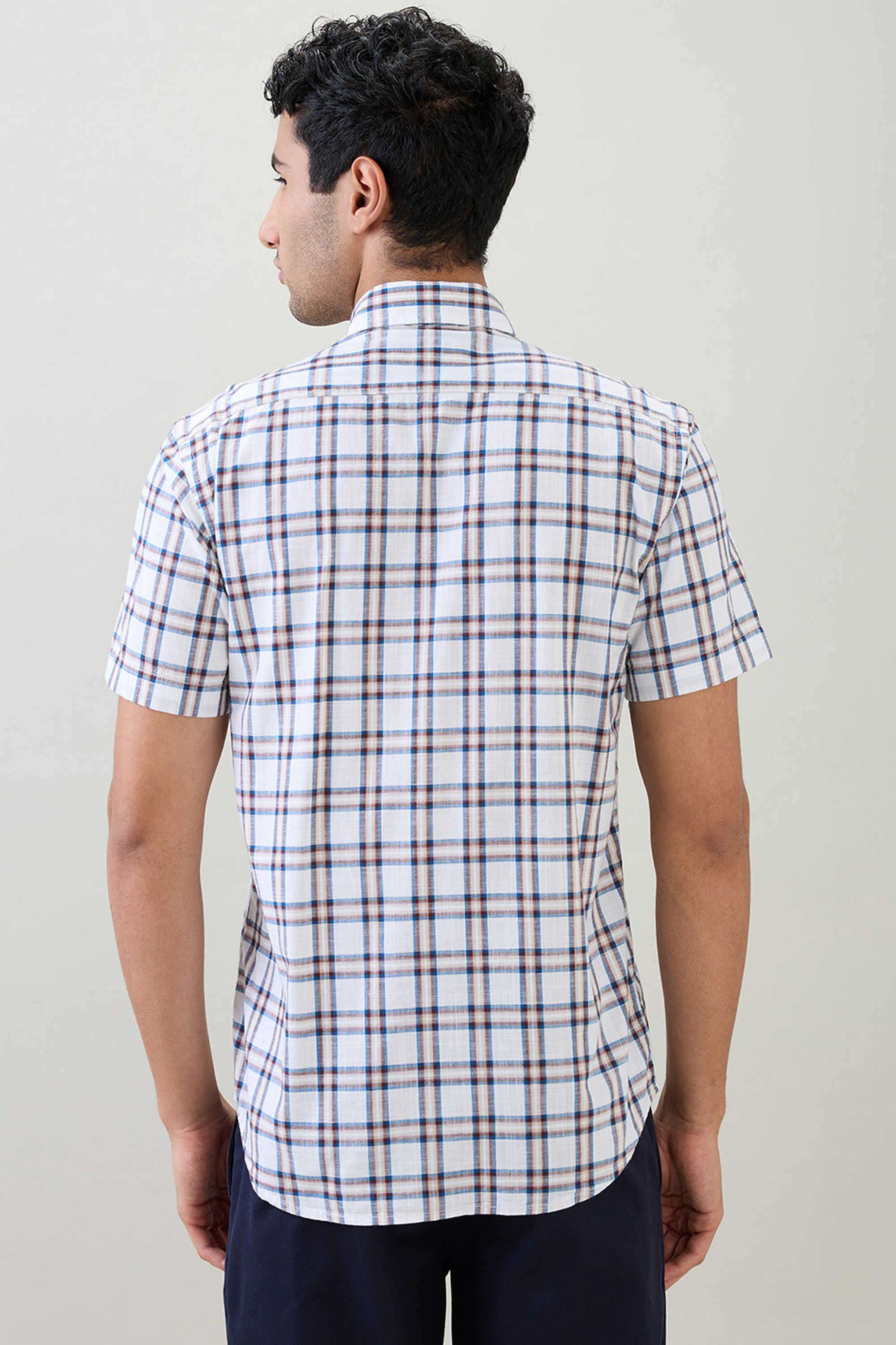 Checks-Cotton-Regular-Fit-Men-s-Casual-Shirt