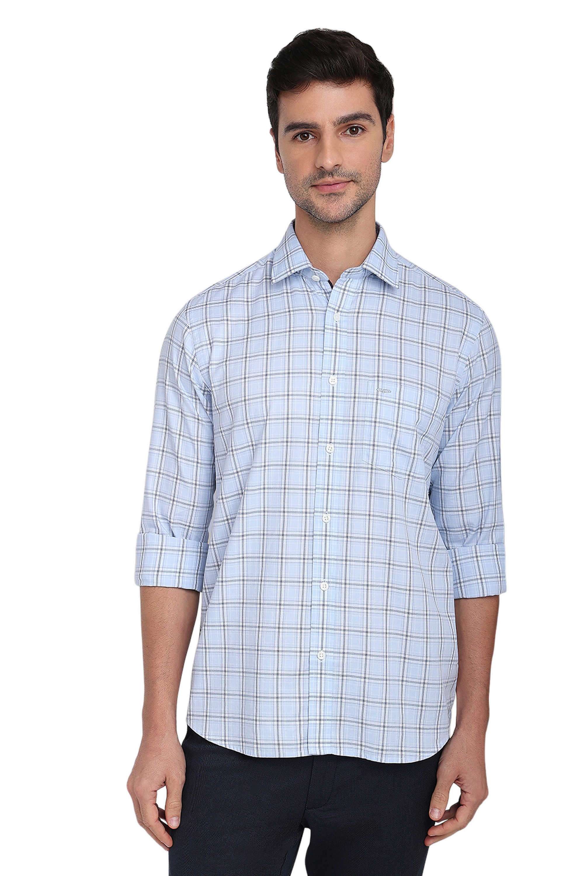 Checks-Cotton-Regular-Fit-Men-s-Casual-Shirt