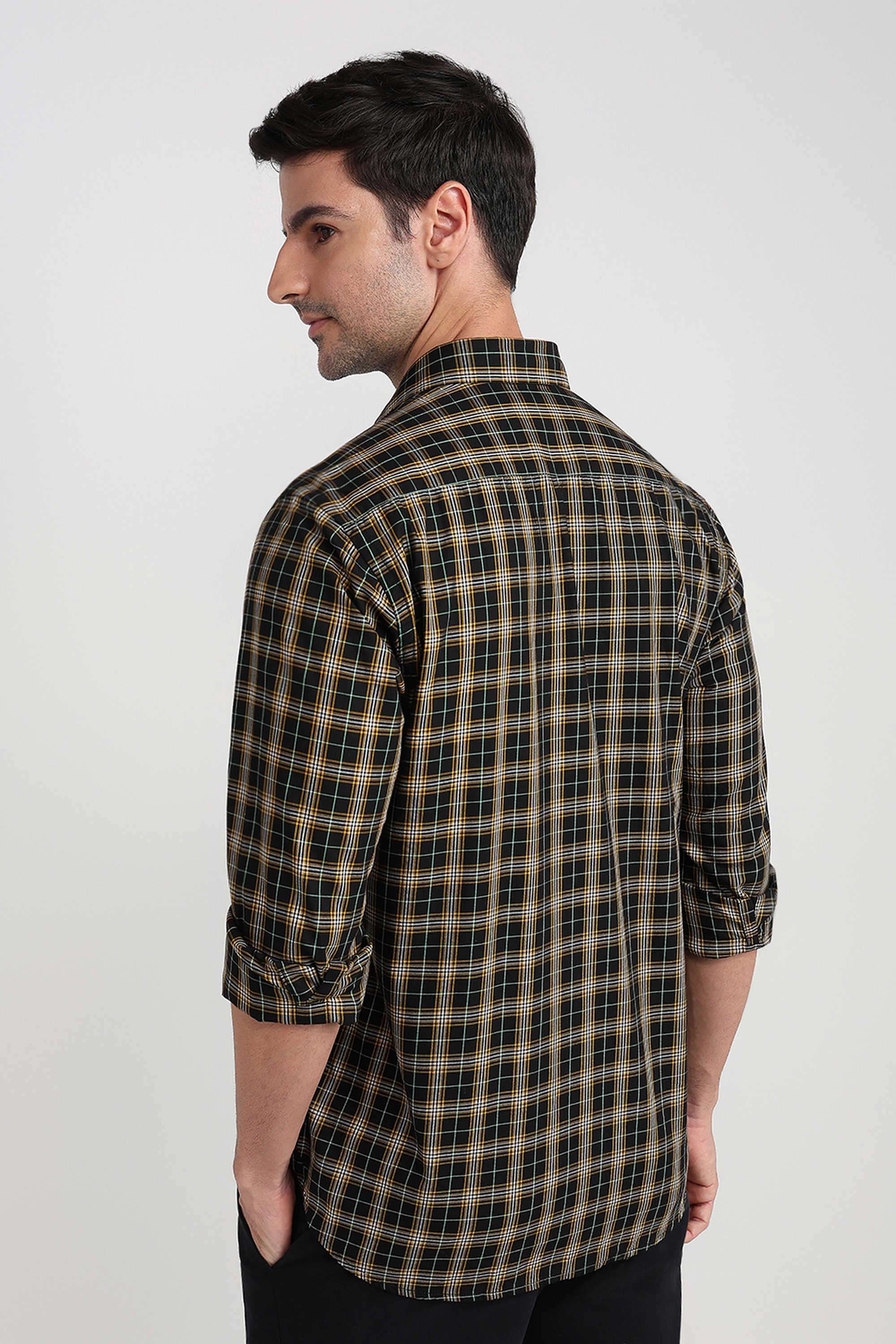 Checks-Cotton-Regular-Fit-Men-s-Casual-Shirt