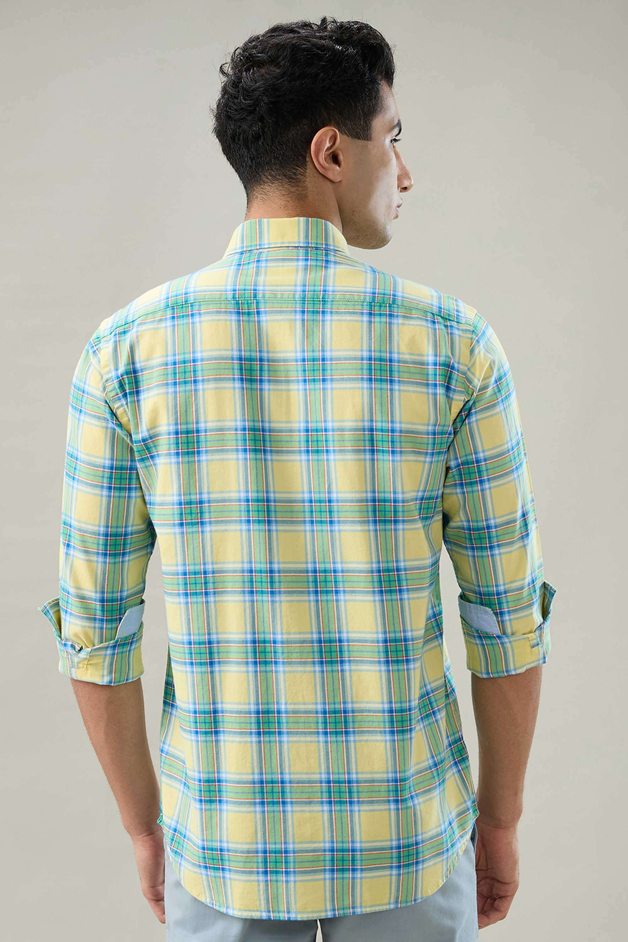 Checks-Cotton-Regular-Fit-Men-s-Casual-Shirt