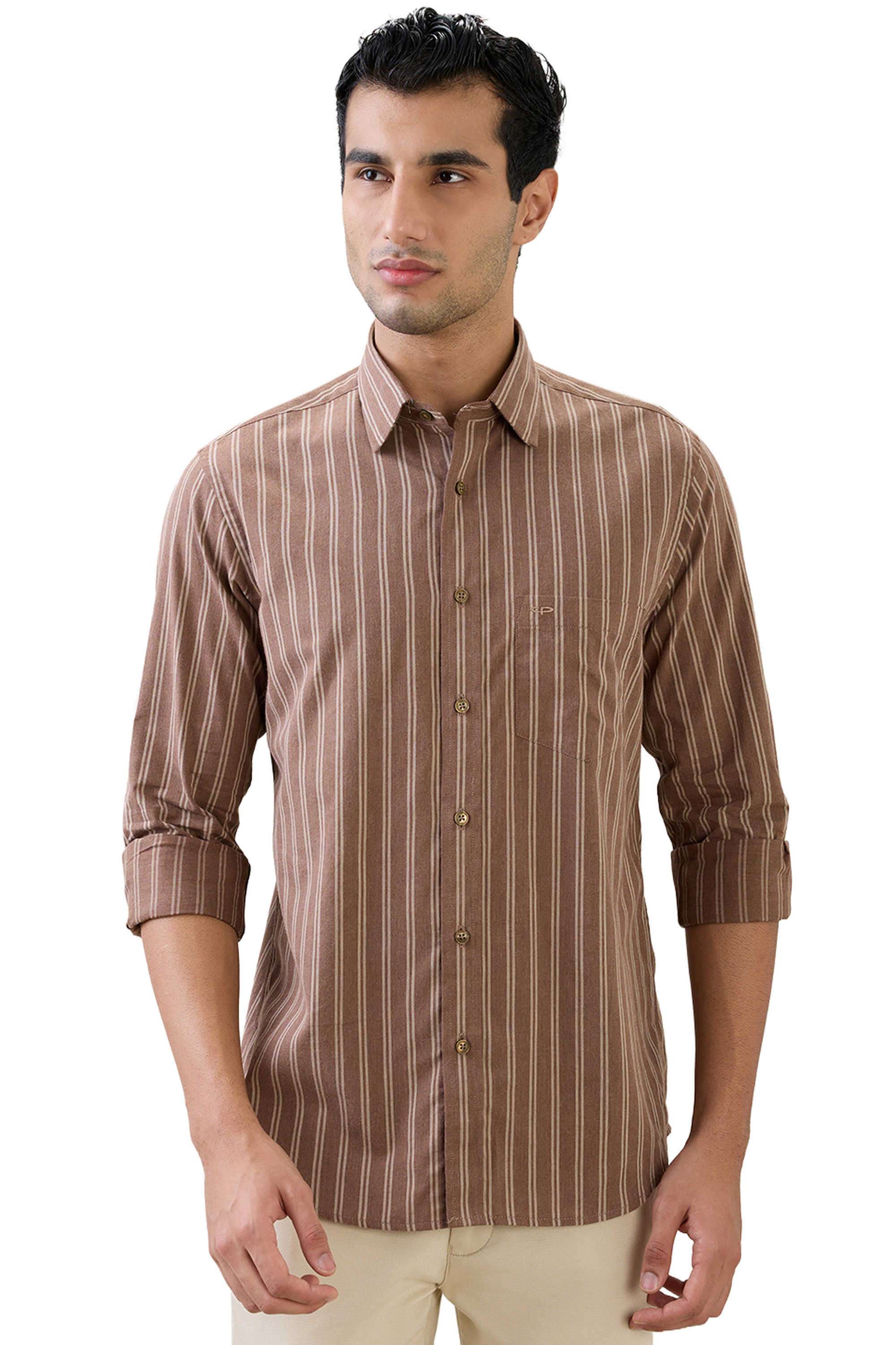 Stripes-Cotton-Regular-Fit-Men-s-Casual-Shirt