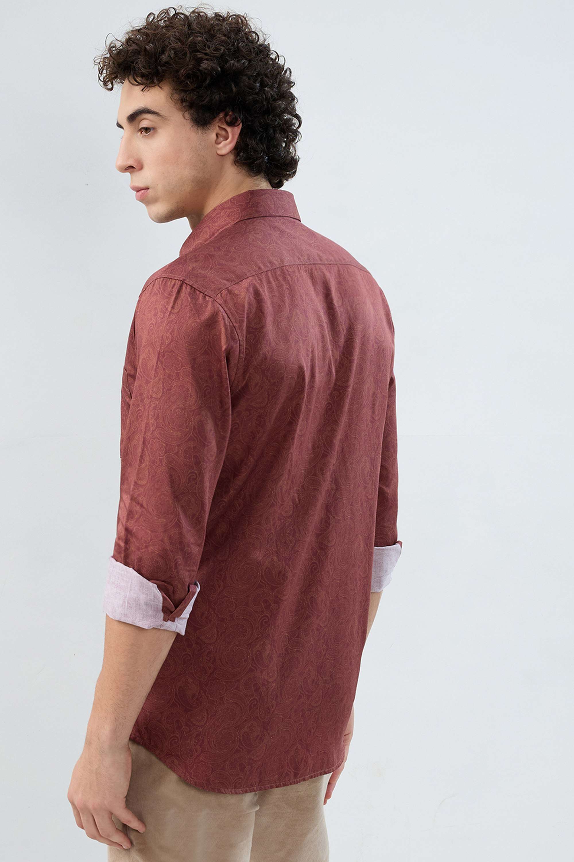 Printed-Cotton-Regular-Fit-Men-Casual-Wear-Shirt