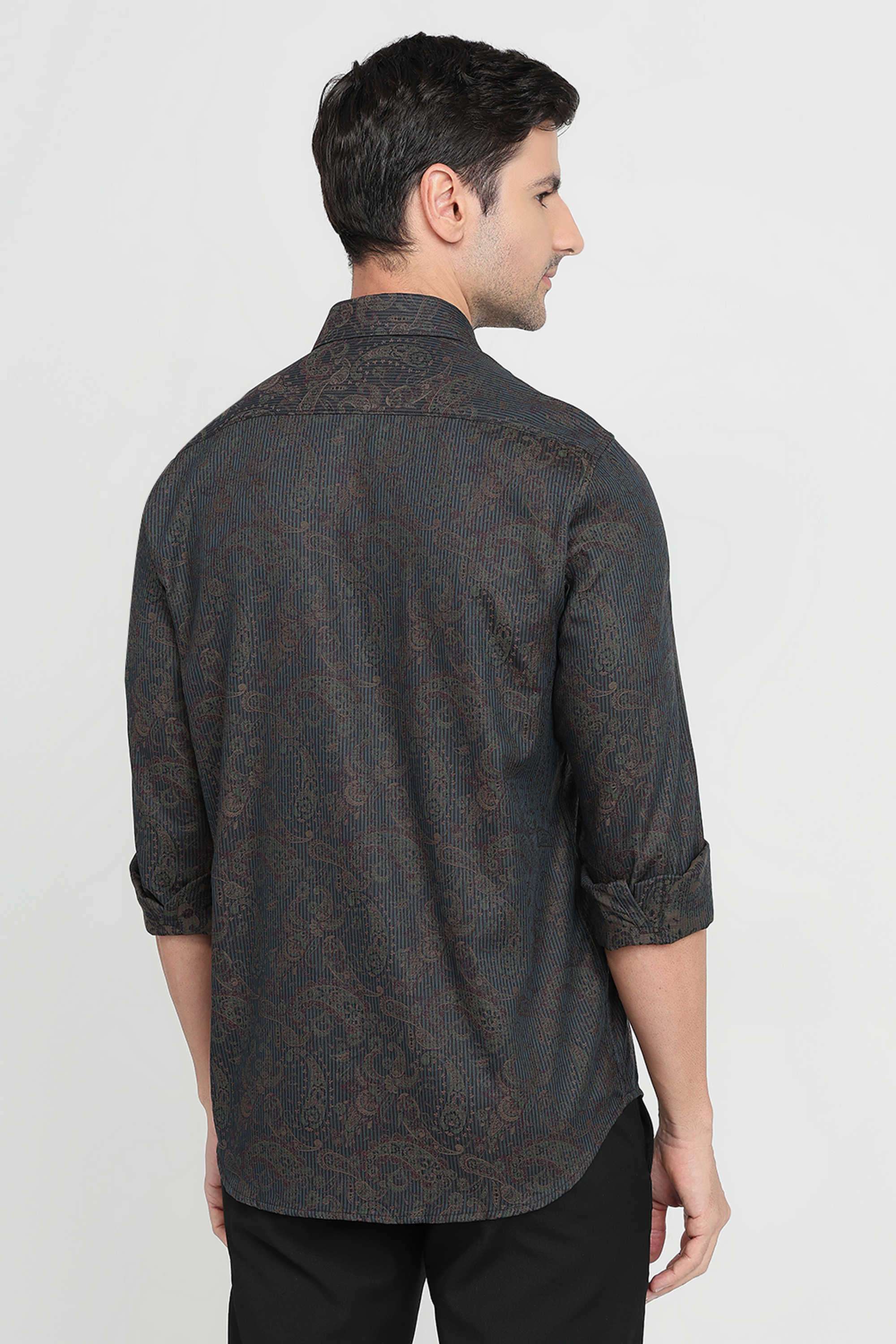 Solid-Cotton-Regular-Fit-Men-s-Casual-Shirt