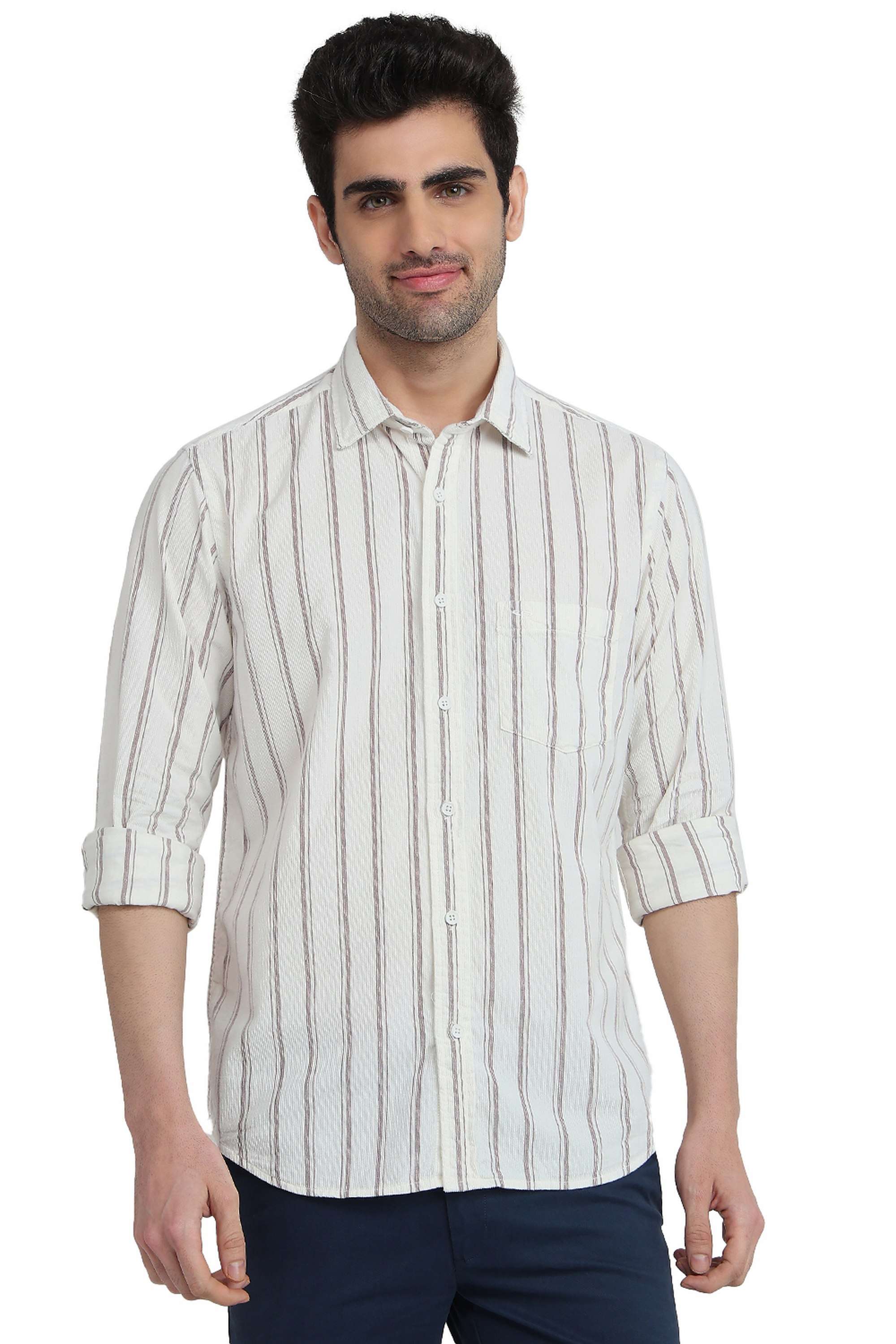 Stripes-Cotton-Regular-Fit-Men-s-Casual-Shirt