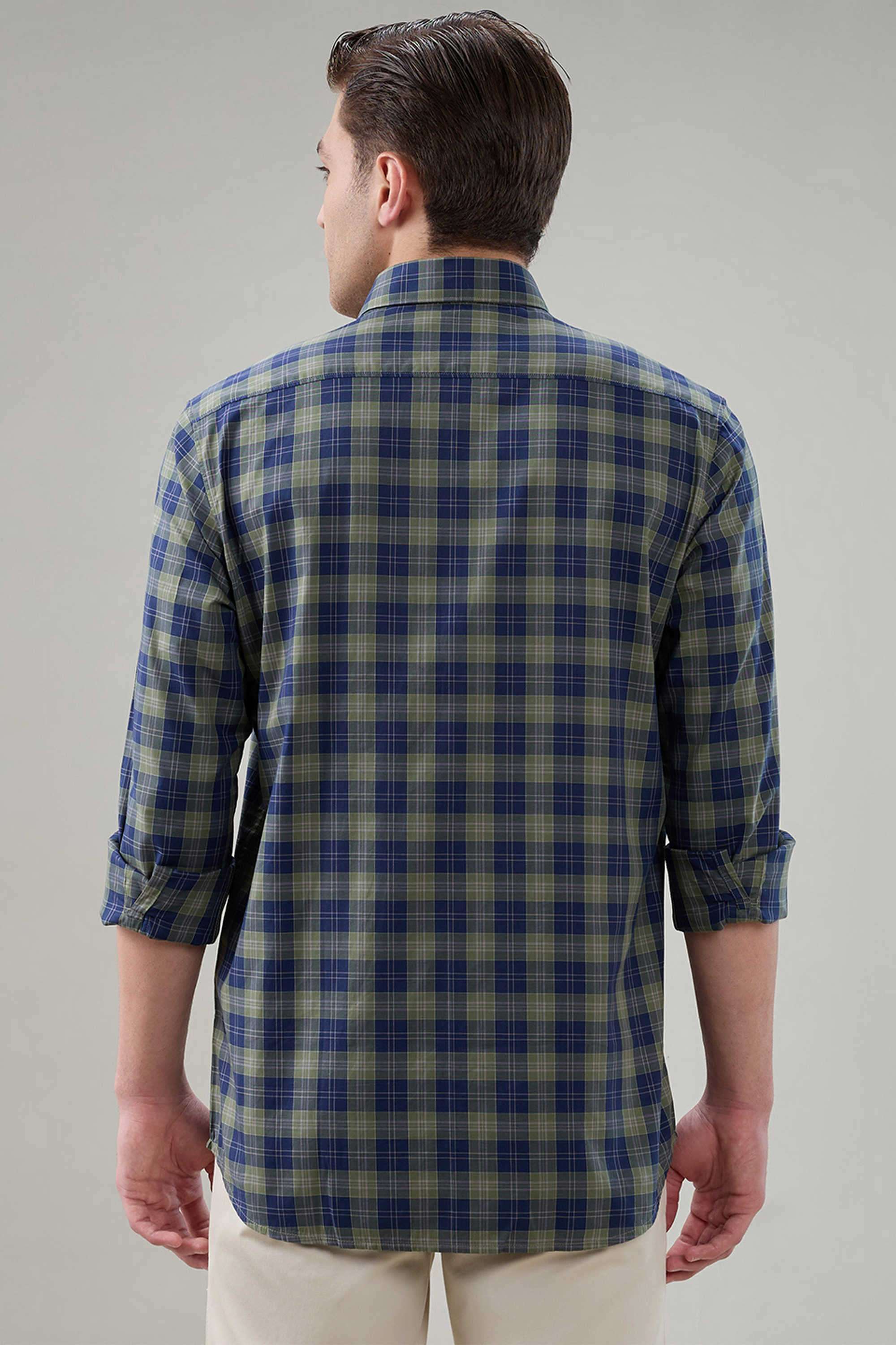 Checks-Cotton-Regular-Fit-Men-s-Casual-Shirt