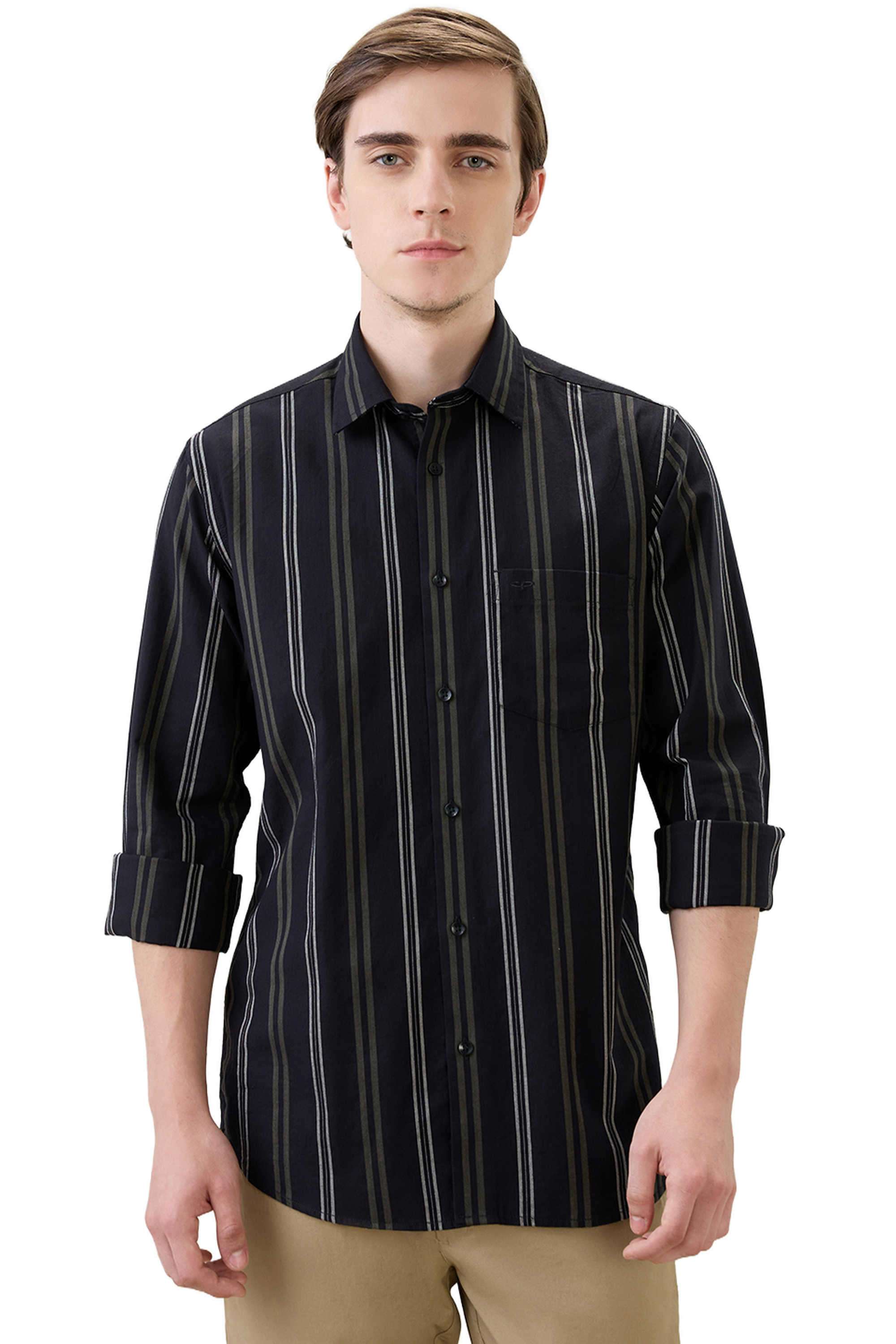 Stripes-Cotton-Regular-Fit-Men-s-Casual-Shirt