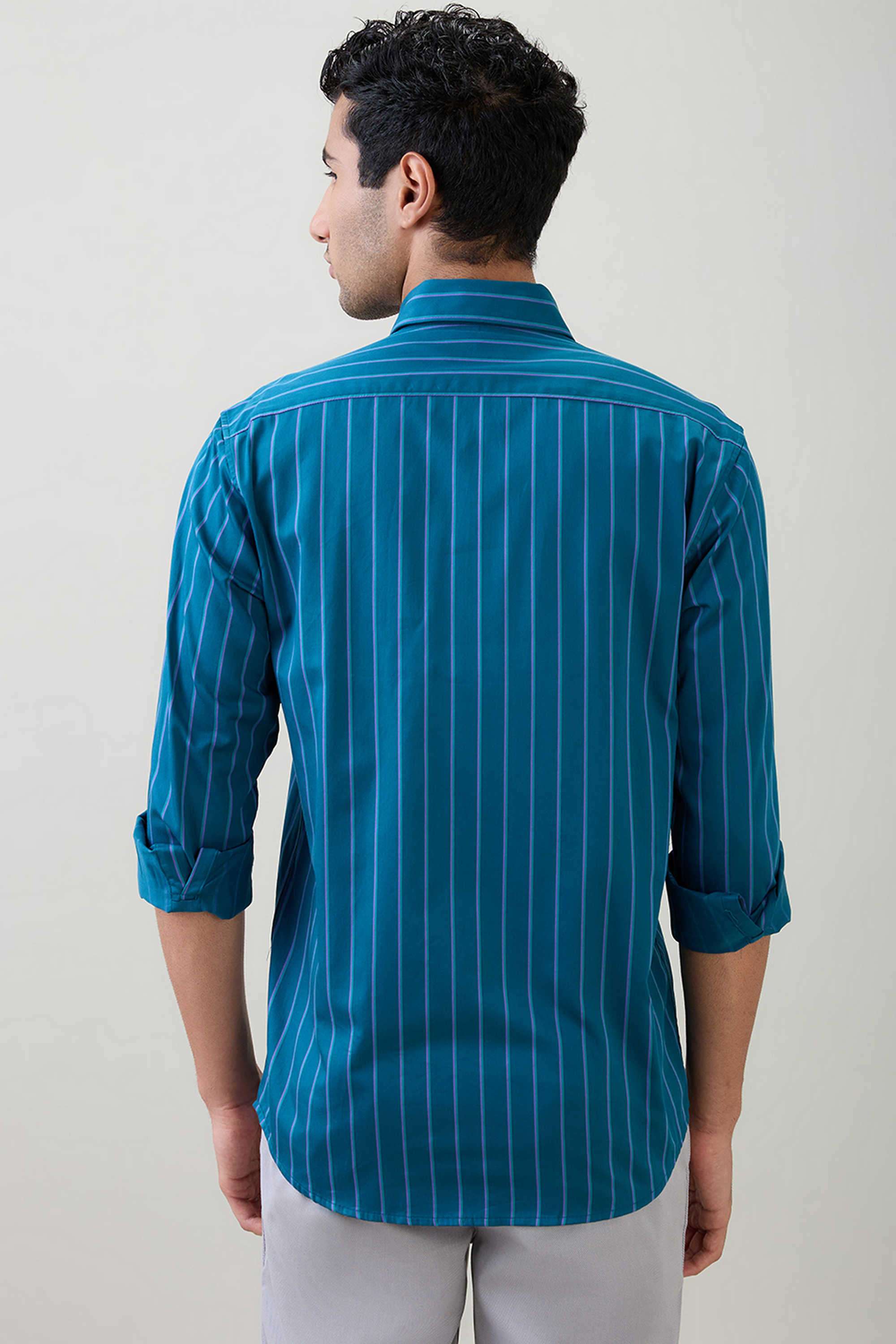 Stripes-Cotton-Regular-Fit-Men-s-Casual-Shirt