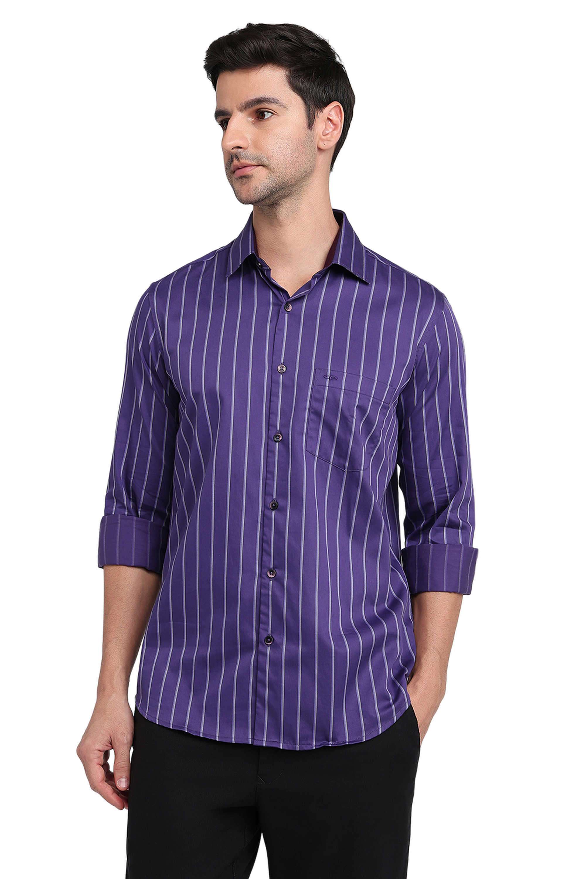 Stripes-Cotton-Regular-Fit-Men-s-Casual-Shirt