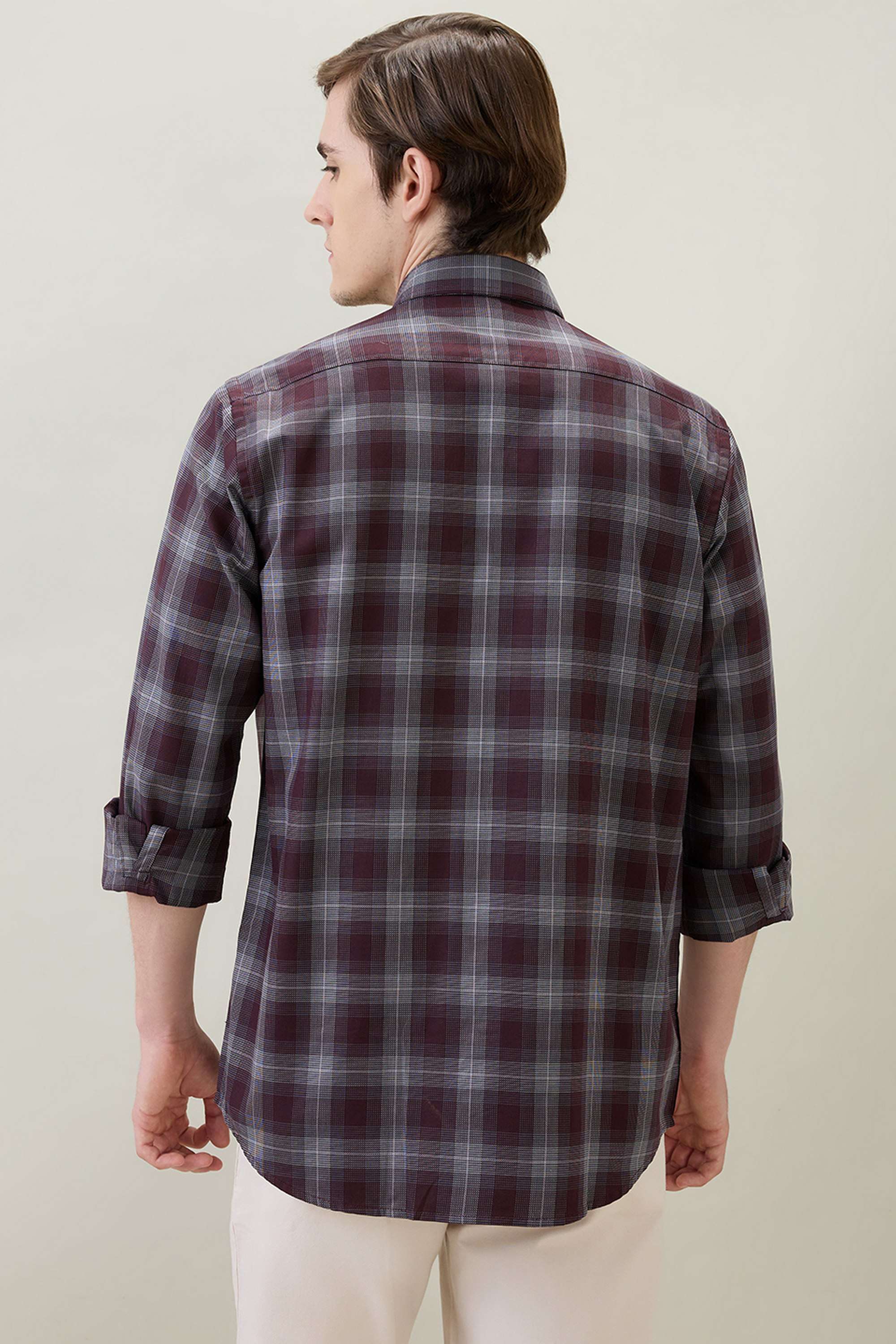 Checks-Cotton-Regular-Fit-Men-s-Casual-Shirt