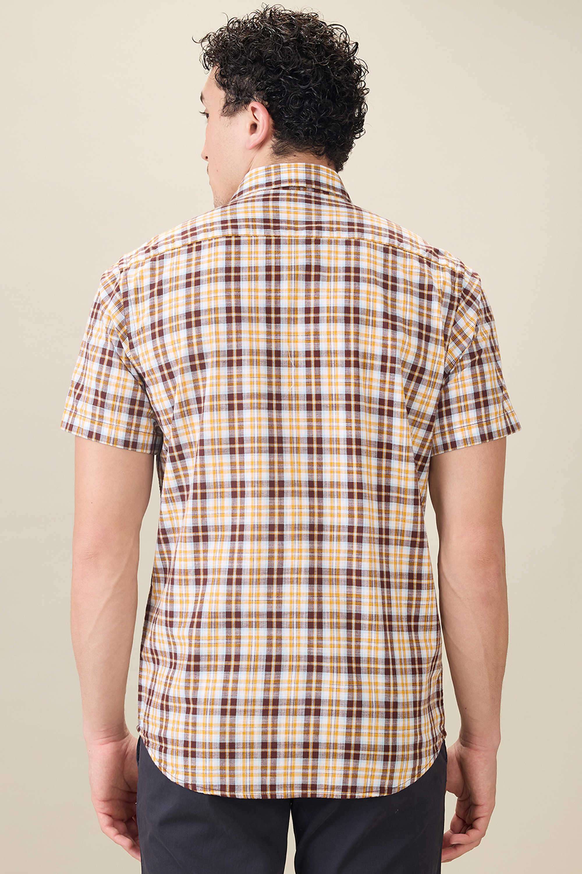 Checks-Cotton-Regular-Fit-Men-s-Casual-Shirt