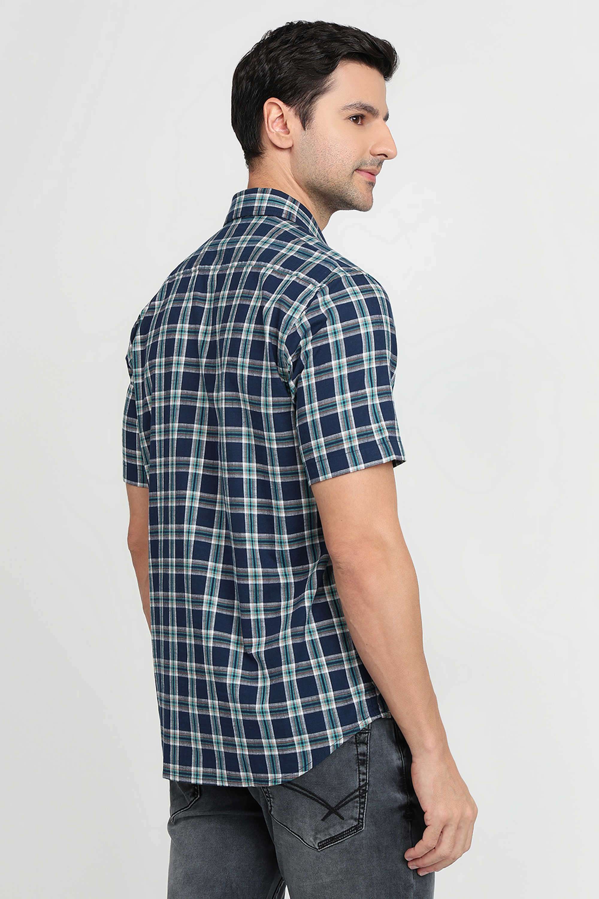 Checks-Cotton-Regular-Fit-Men-s-Casual-Shirt