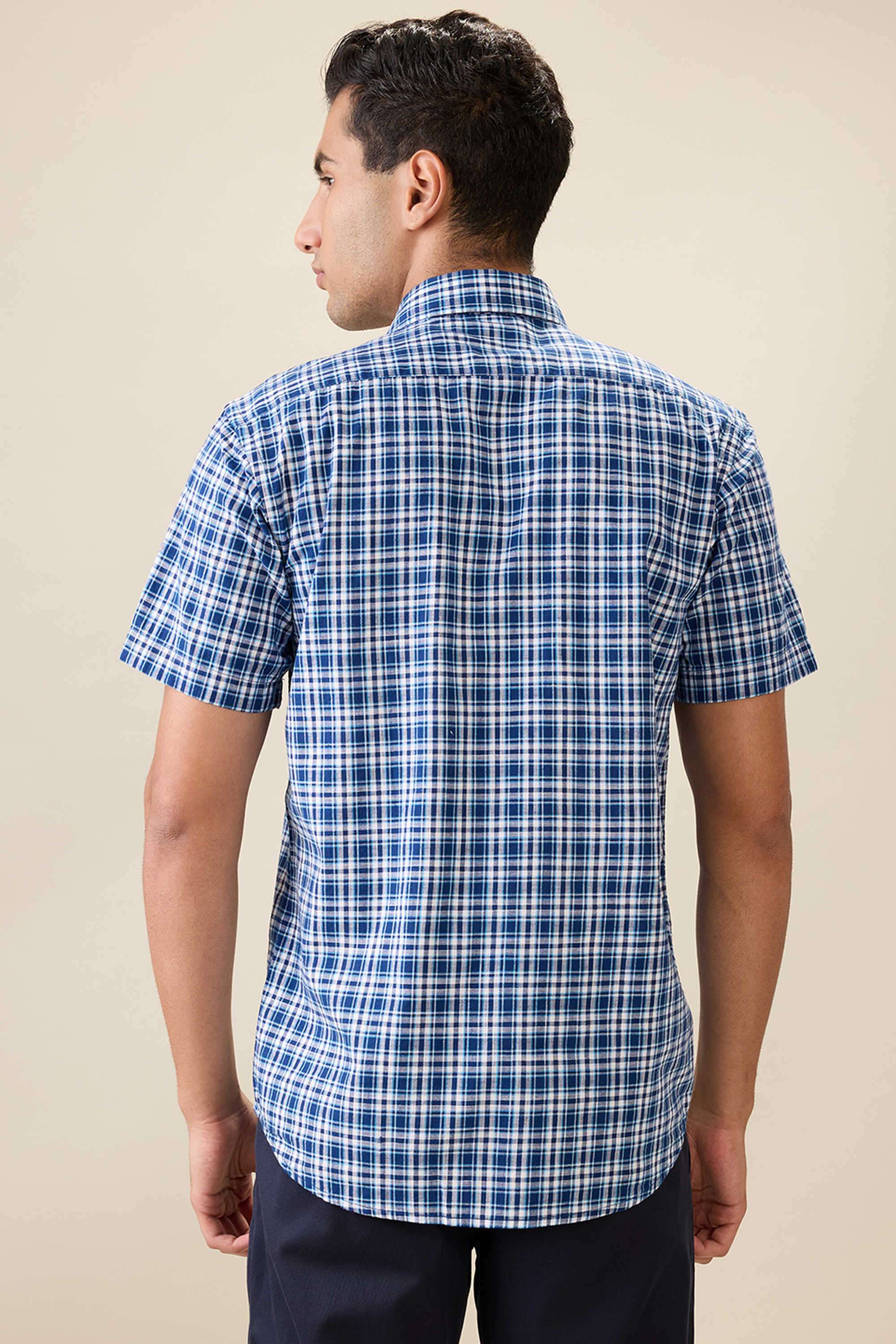 Checks-Cotton-Regular-Fit-Men-s-Casual-Shirt