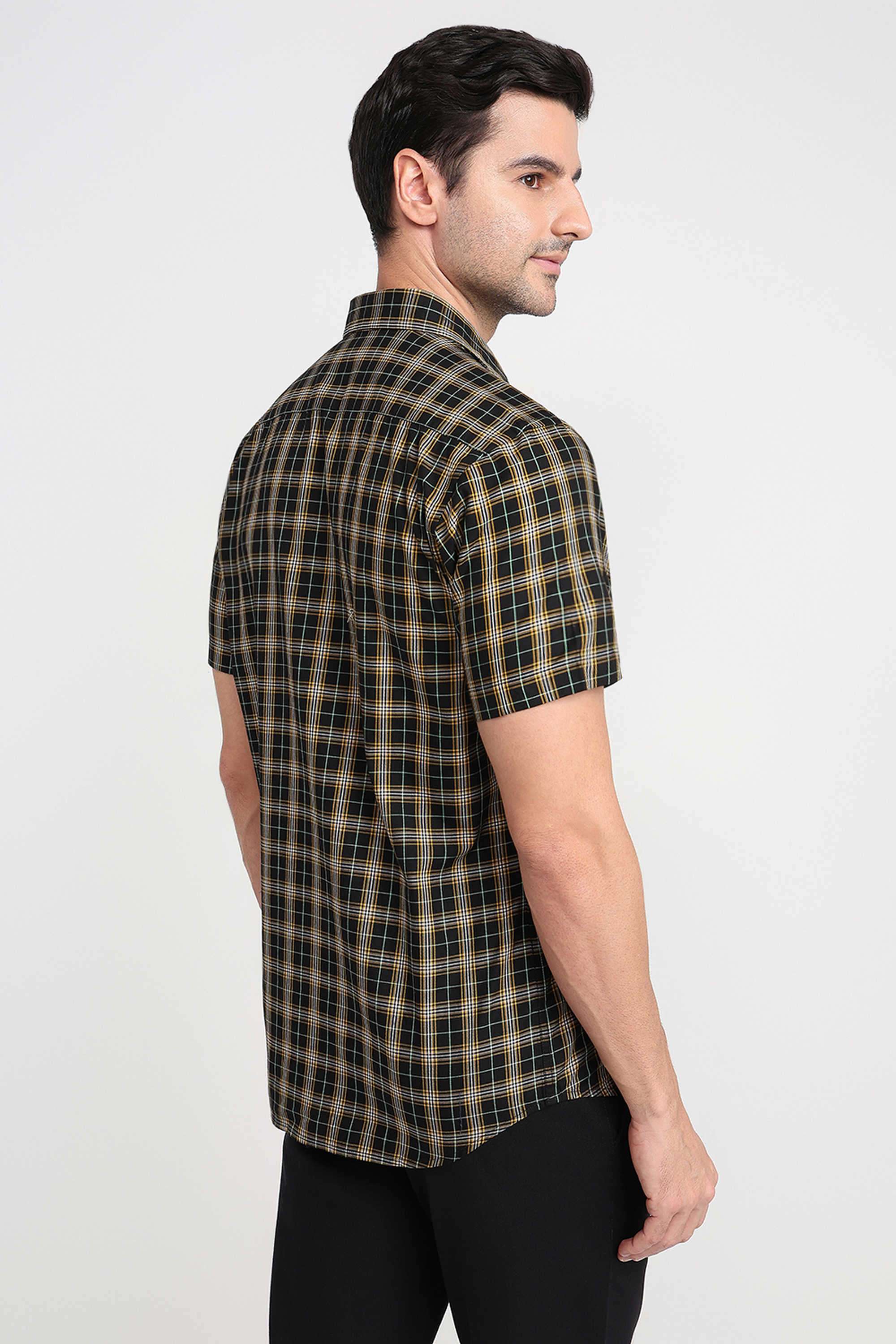 Checks-Cotton-Regular-Fit-Men-s-Casual-Shirt