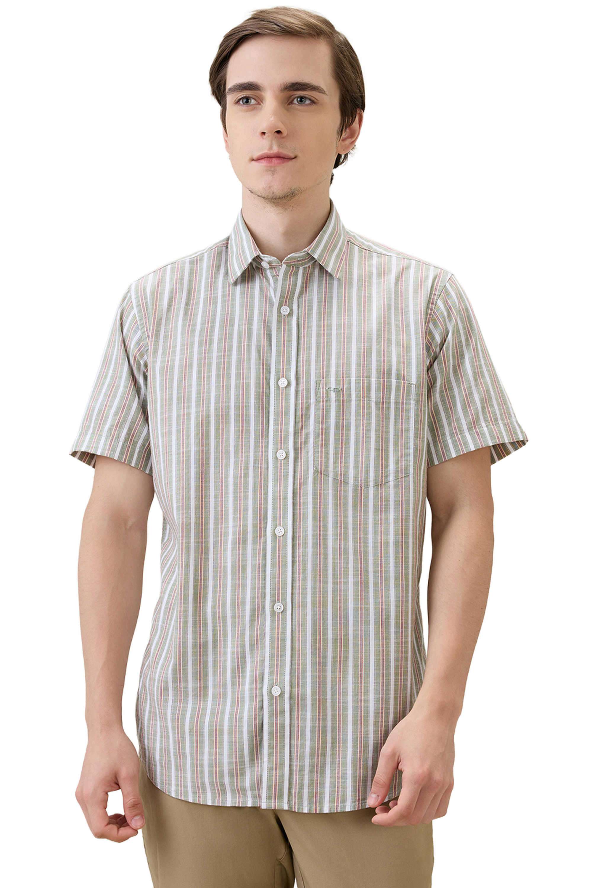 Stripes-Cotton-Regular-Fit-Men-s-Casual-Shirt