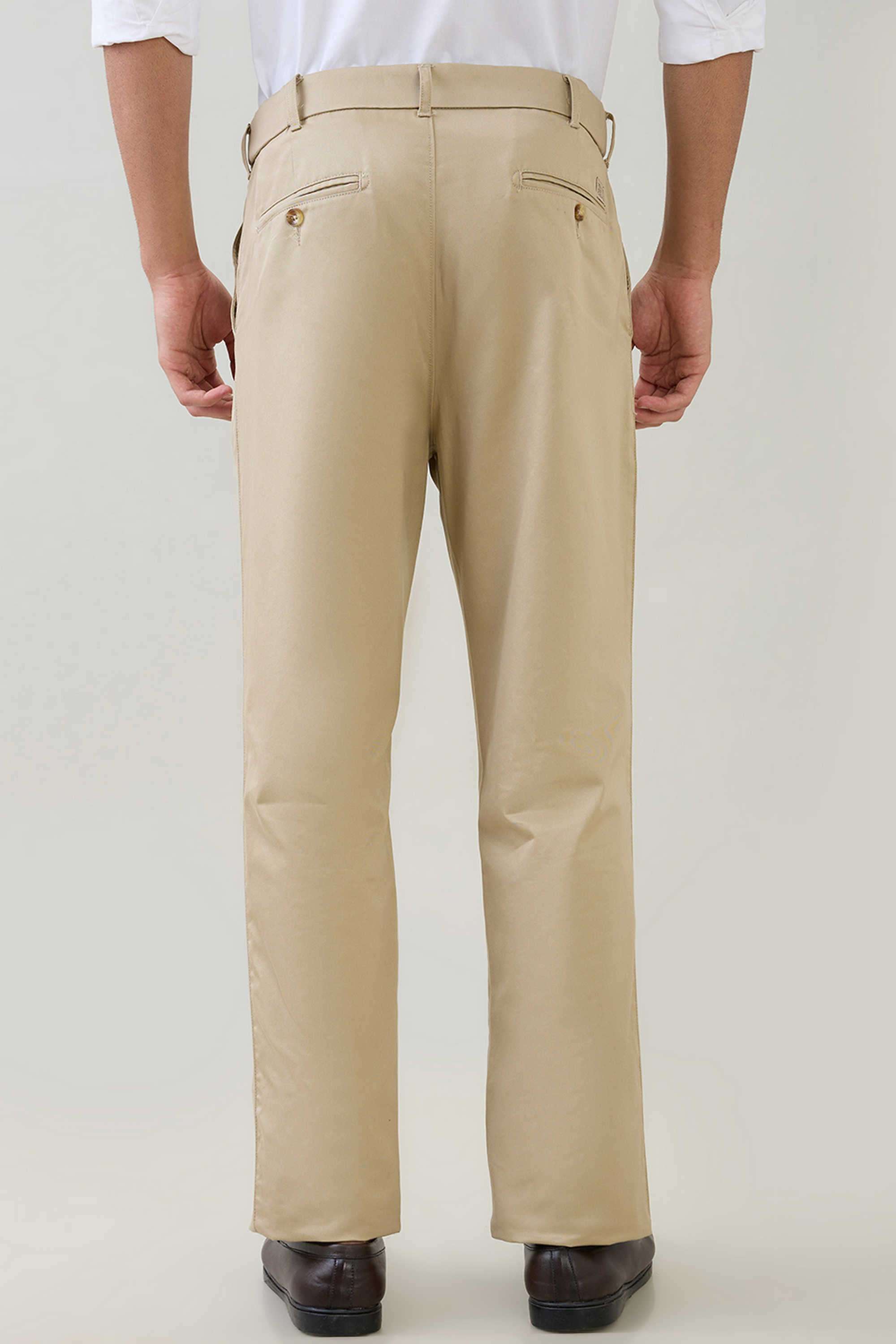 Solid-Cotton-Regular-Fit-Men-s-Casual-Trousers