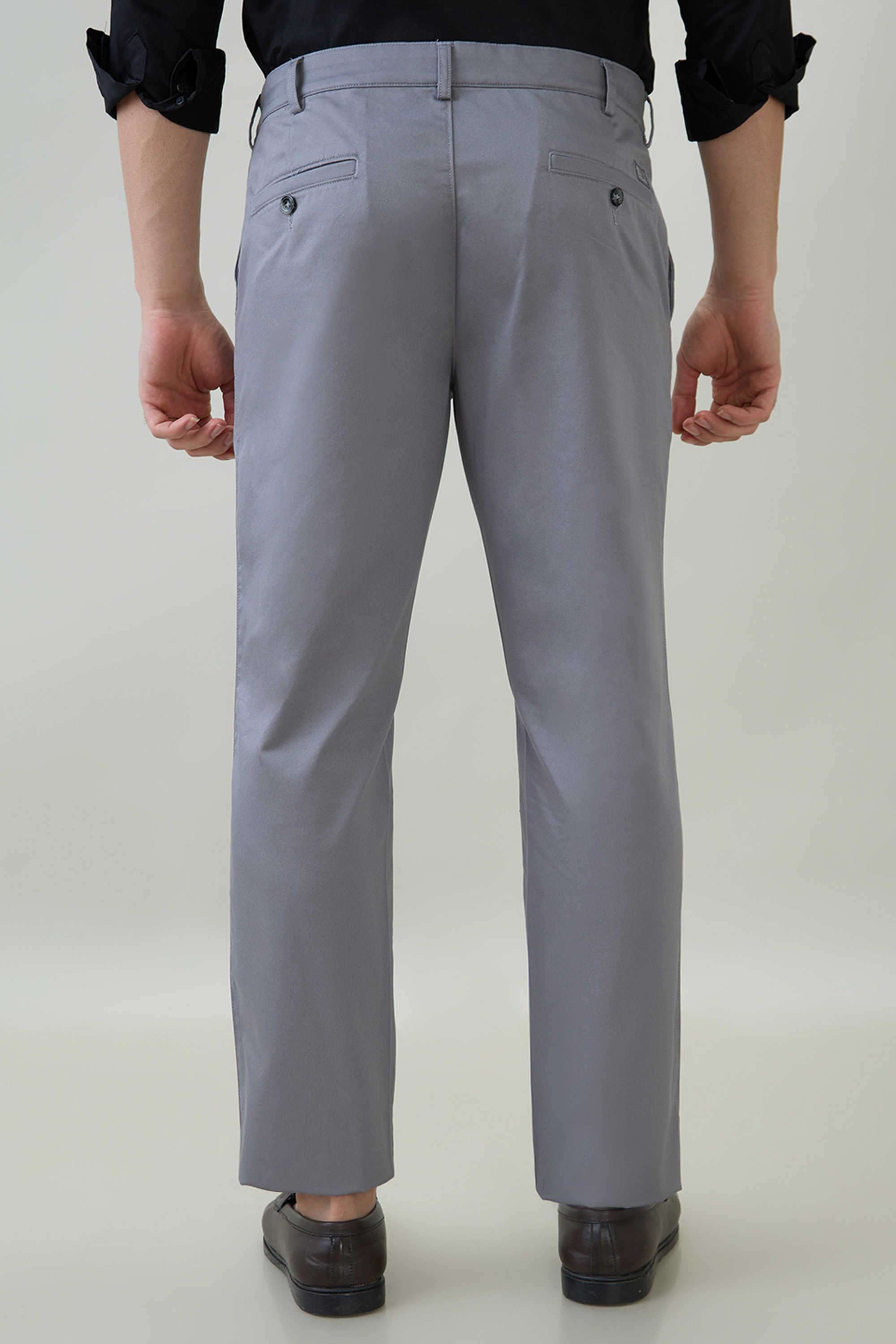 Solid-Cotton-Regular-Fit-Men-s-Casual-Trousers