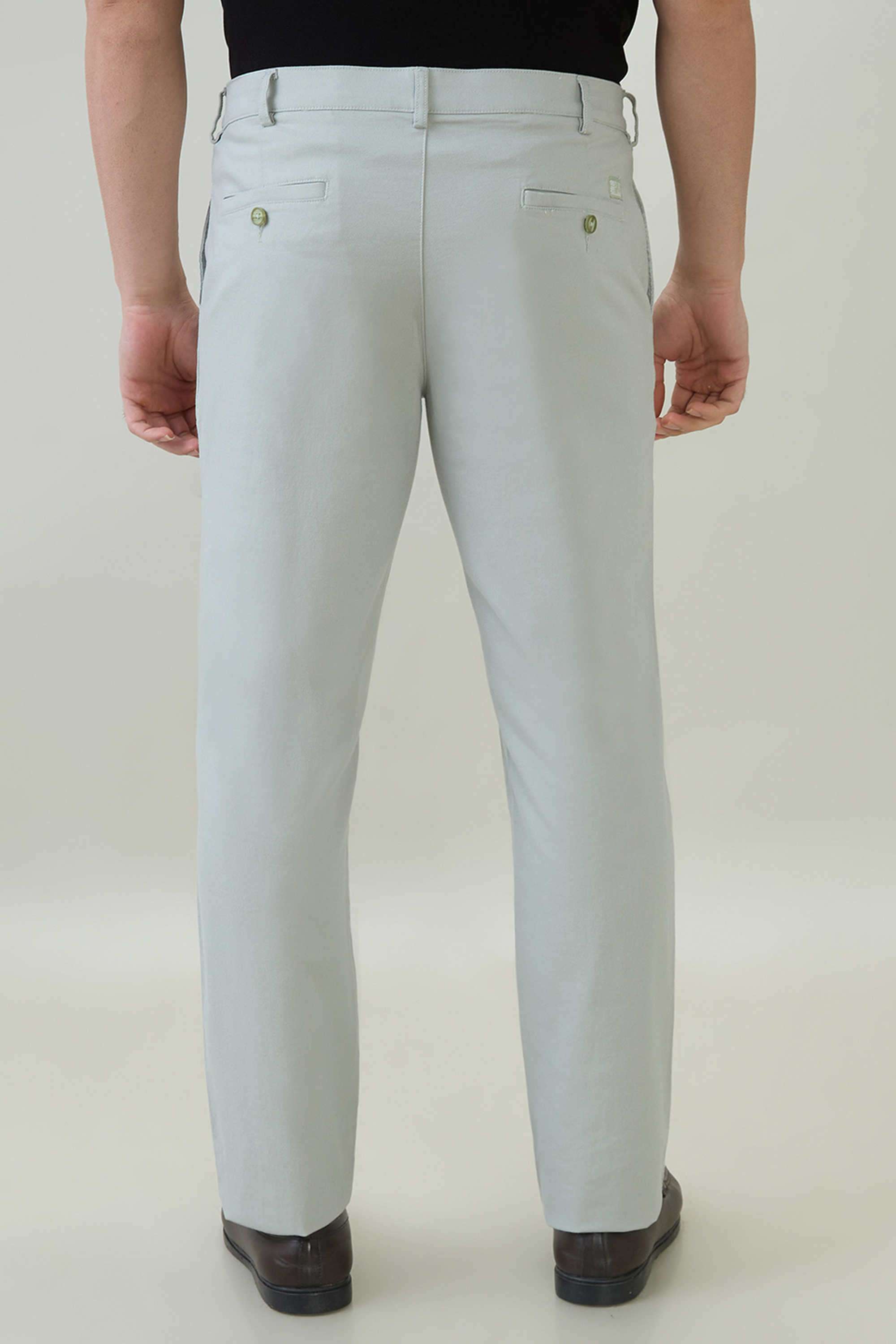 Textured-Cotton-Blend-Slim-Fit-Men-s-Casual-Trousers