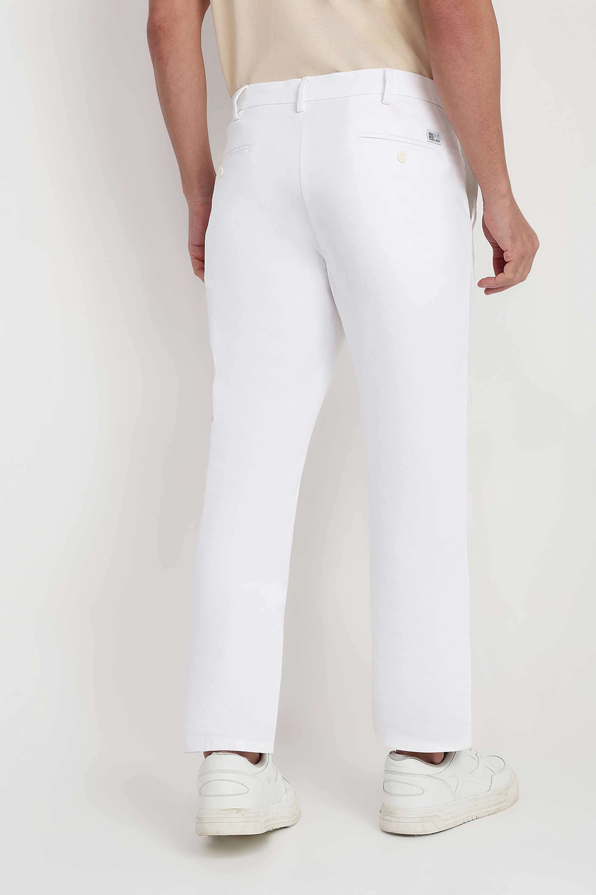 Solid-Cotton-Blend-Regular-Fit-Men-s-Casual-Trousers