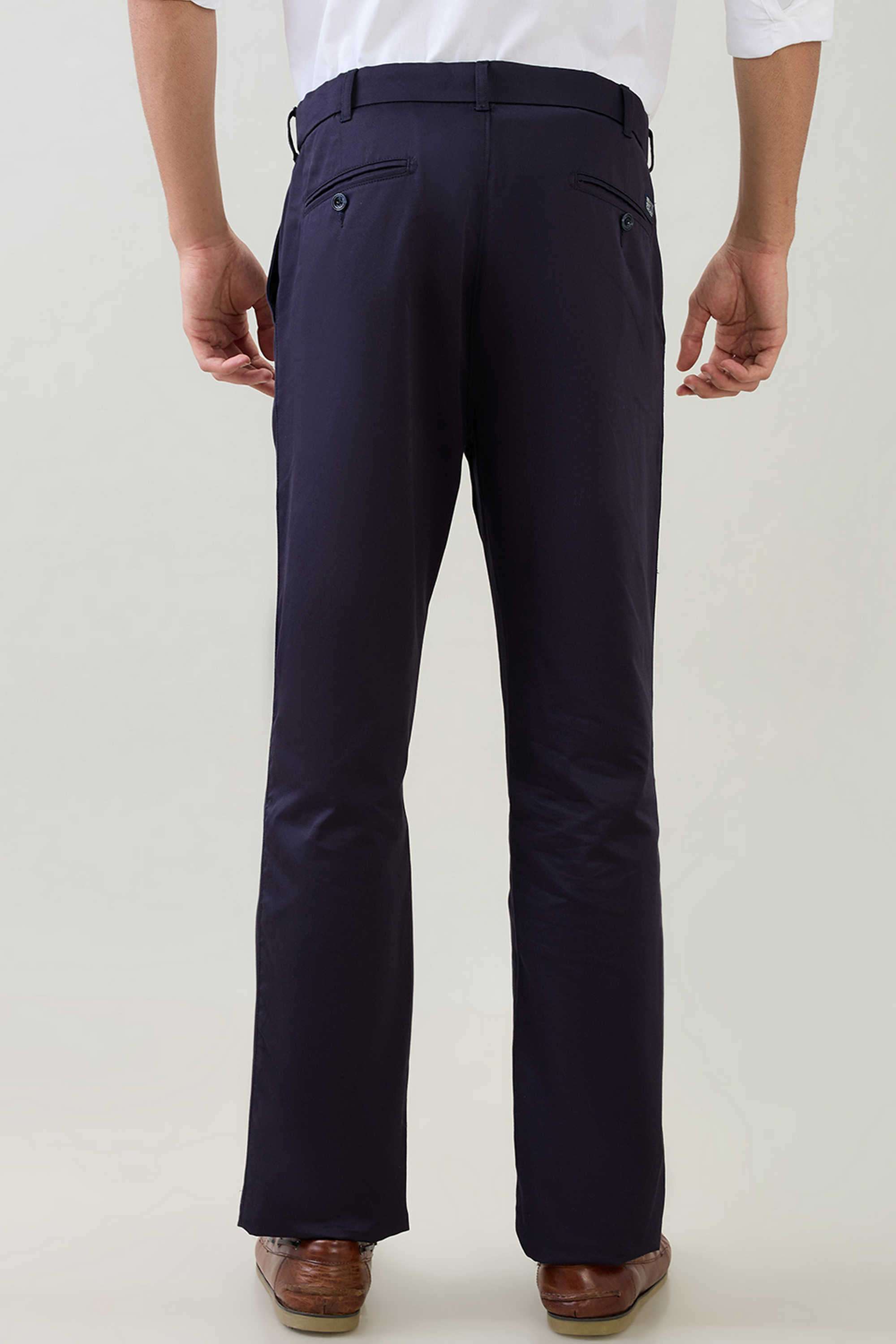 Solid-Cotton-Regular-Fit-Men-s-Casual-Trousers