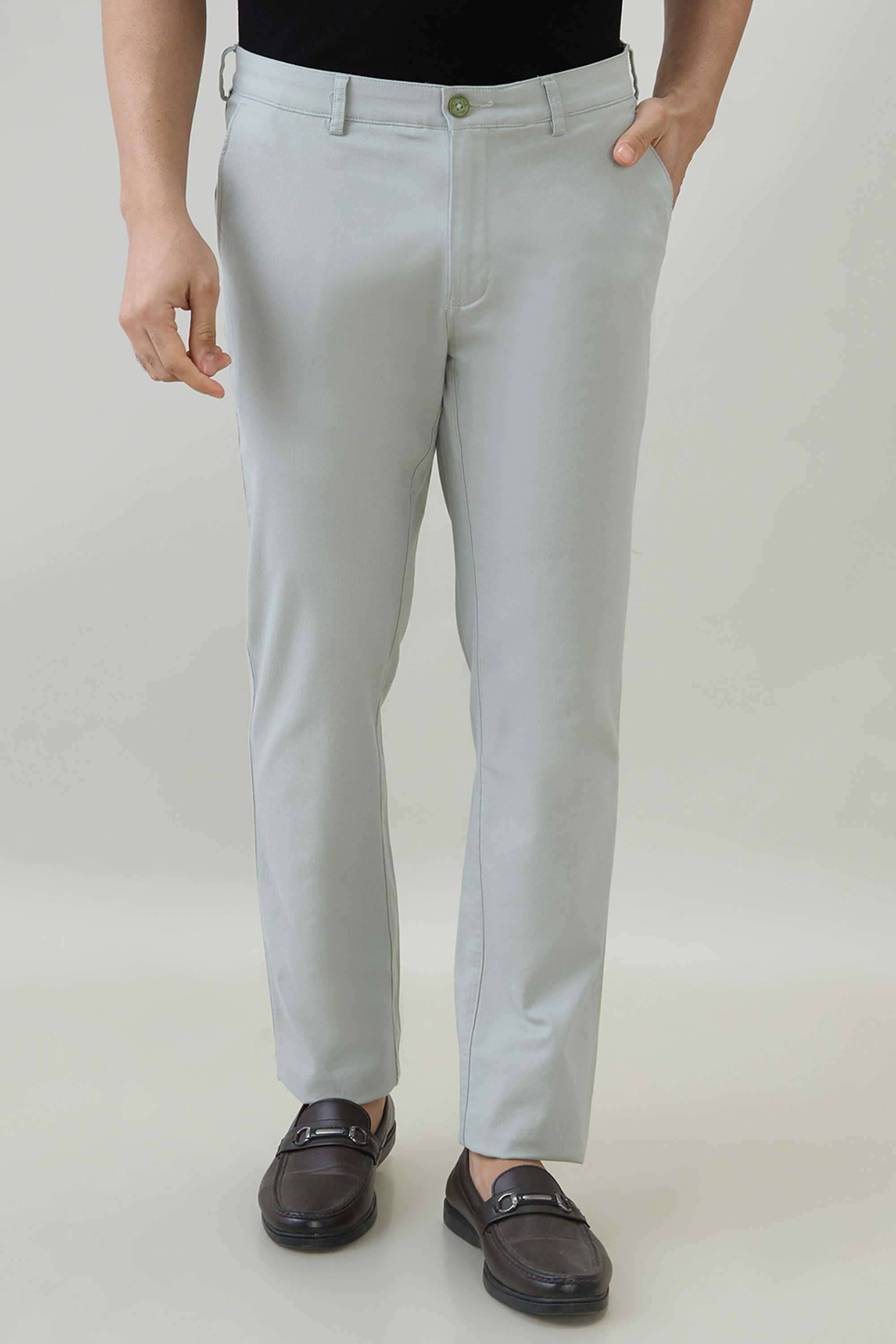 Textured-Cotton-Blend-Regular-Fit-Men-s-Casual-Trousers