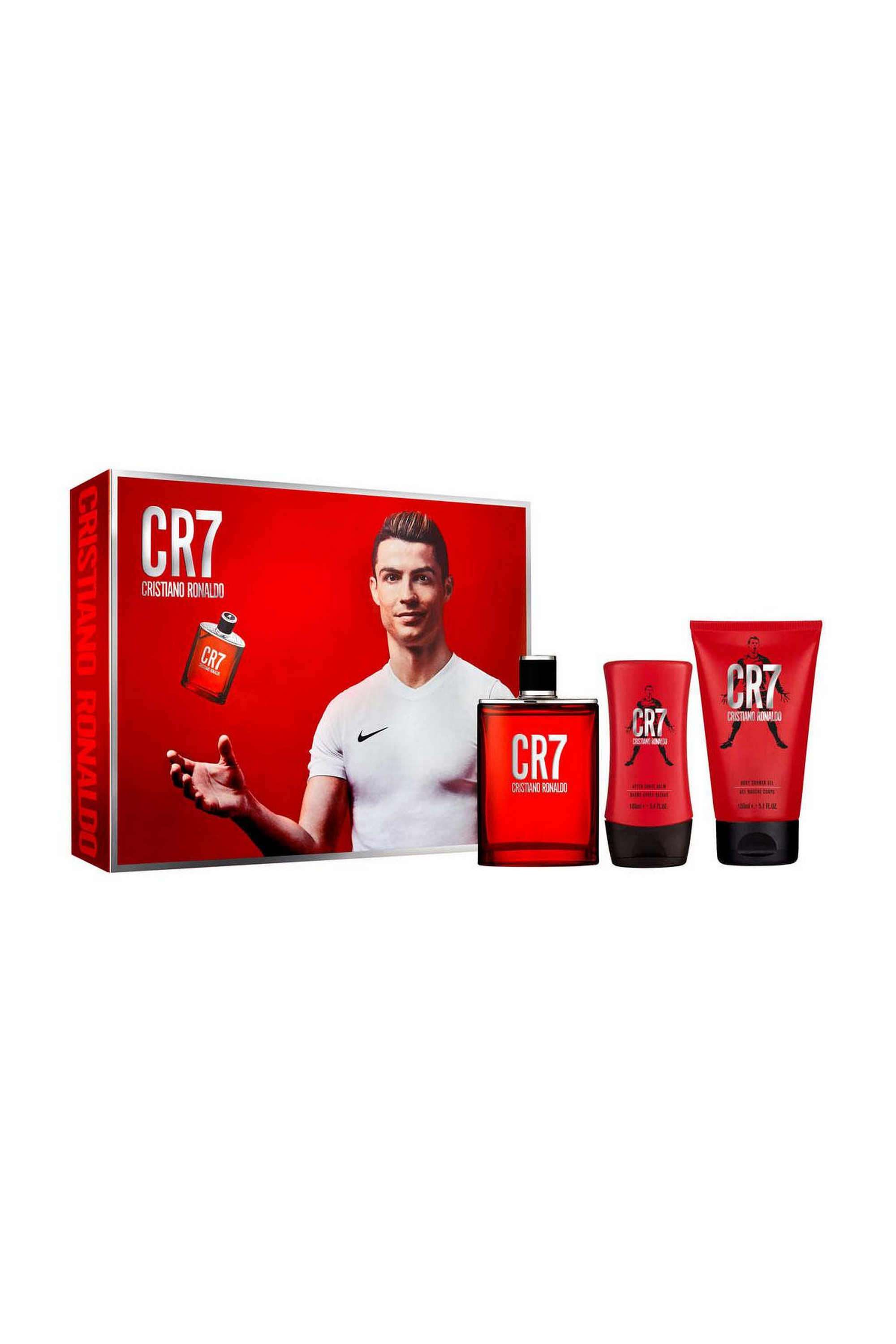 CR7-Gift-Set---Pack-of-3 -100-ml-Eau-de-Toilette---+-150-ml-Shower-Gel-+-100-ml-After-Shave-Balm