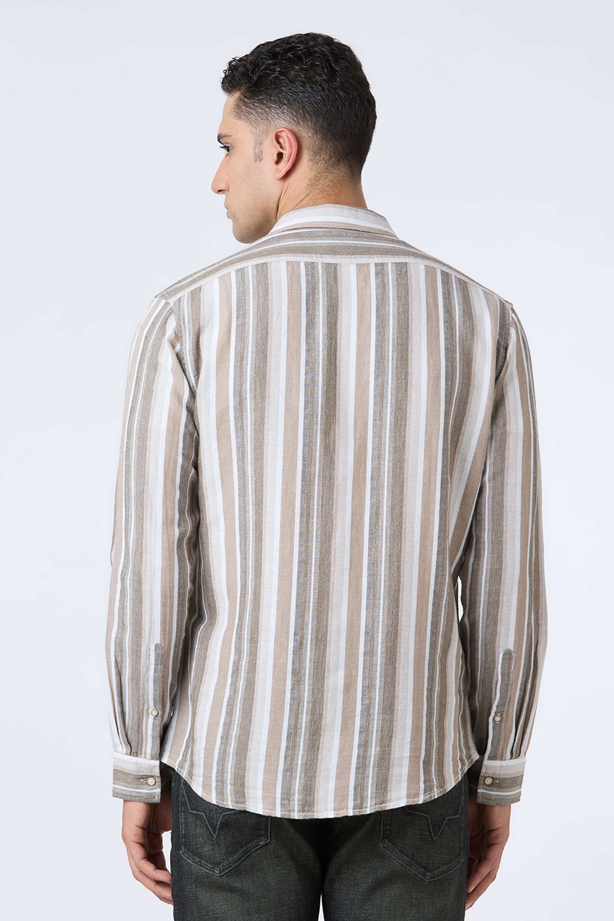 Stripes-Cotton-Blend-Regular-Fit-Men-s-Shirt