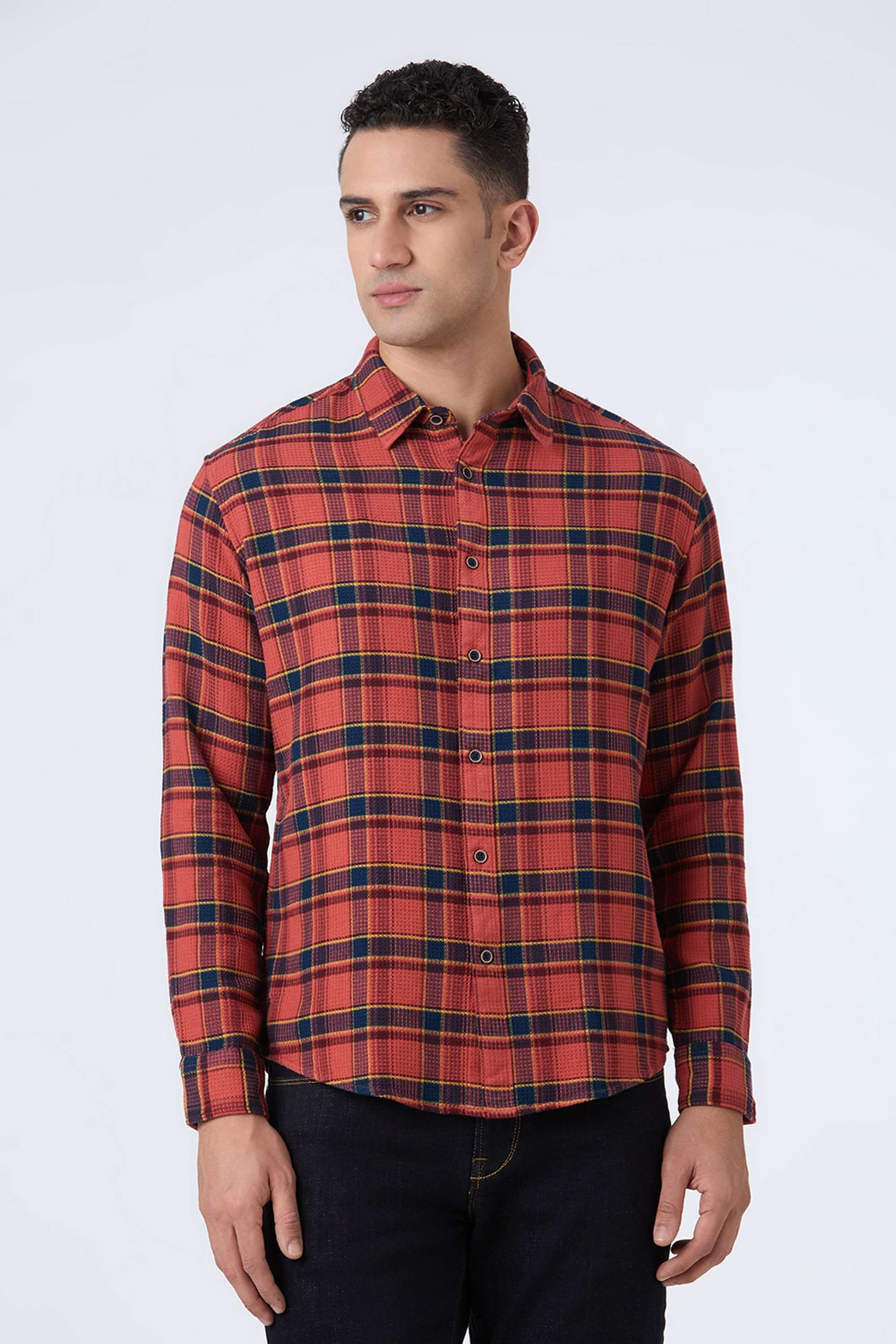 Checks-Cotton-Regular-Fit-Men-s-Shirt