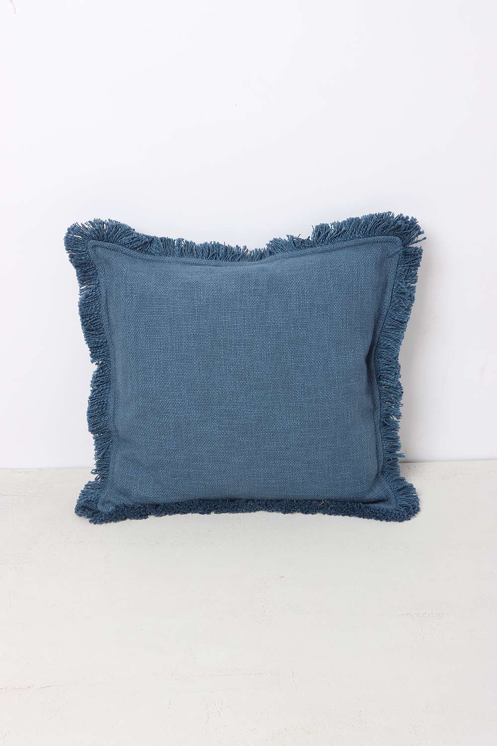 Uo-Tassara-Fringe-Blue-Cushion-Cover-40X40Cm