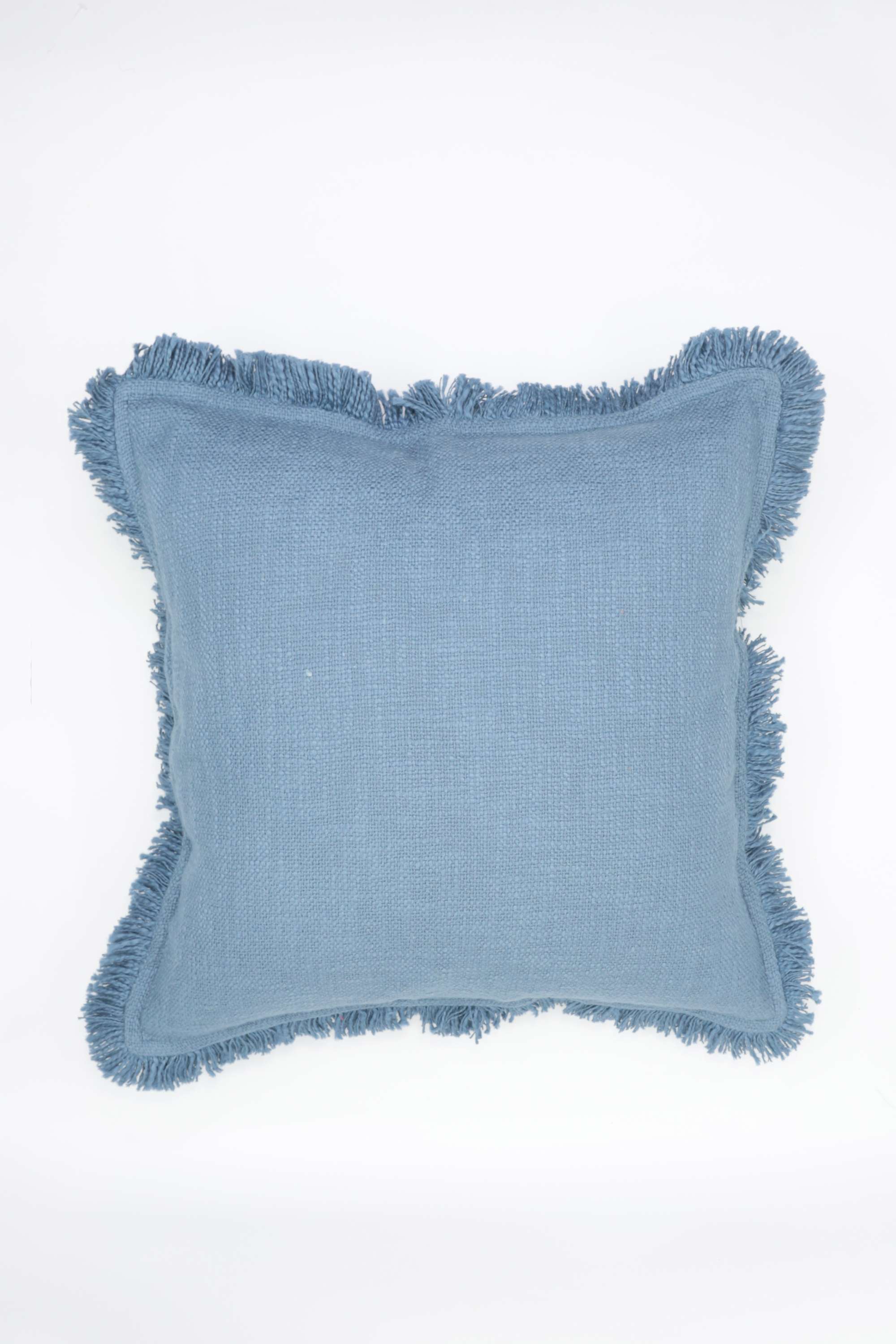 Uo-Tassara-Fringe-Blue-Cushion-Cover-40X40Cm