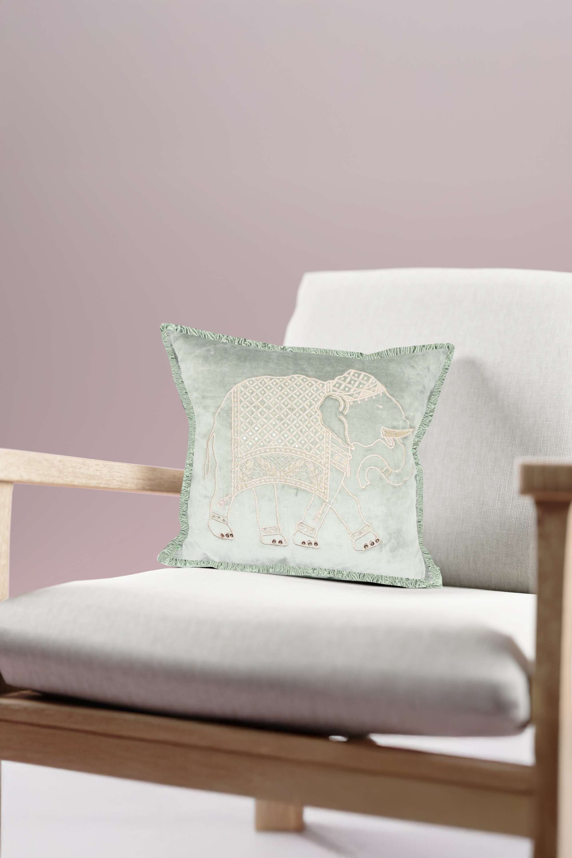 Gi-Eleora-Elephant-Mint-Cushion-Cover-40X40-cm