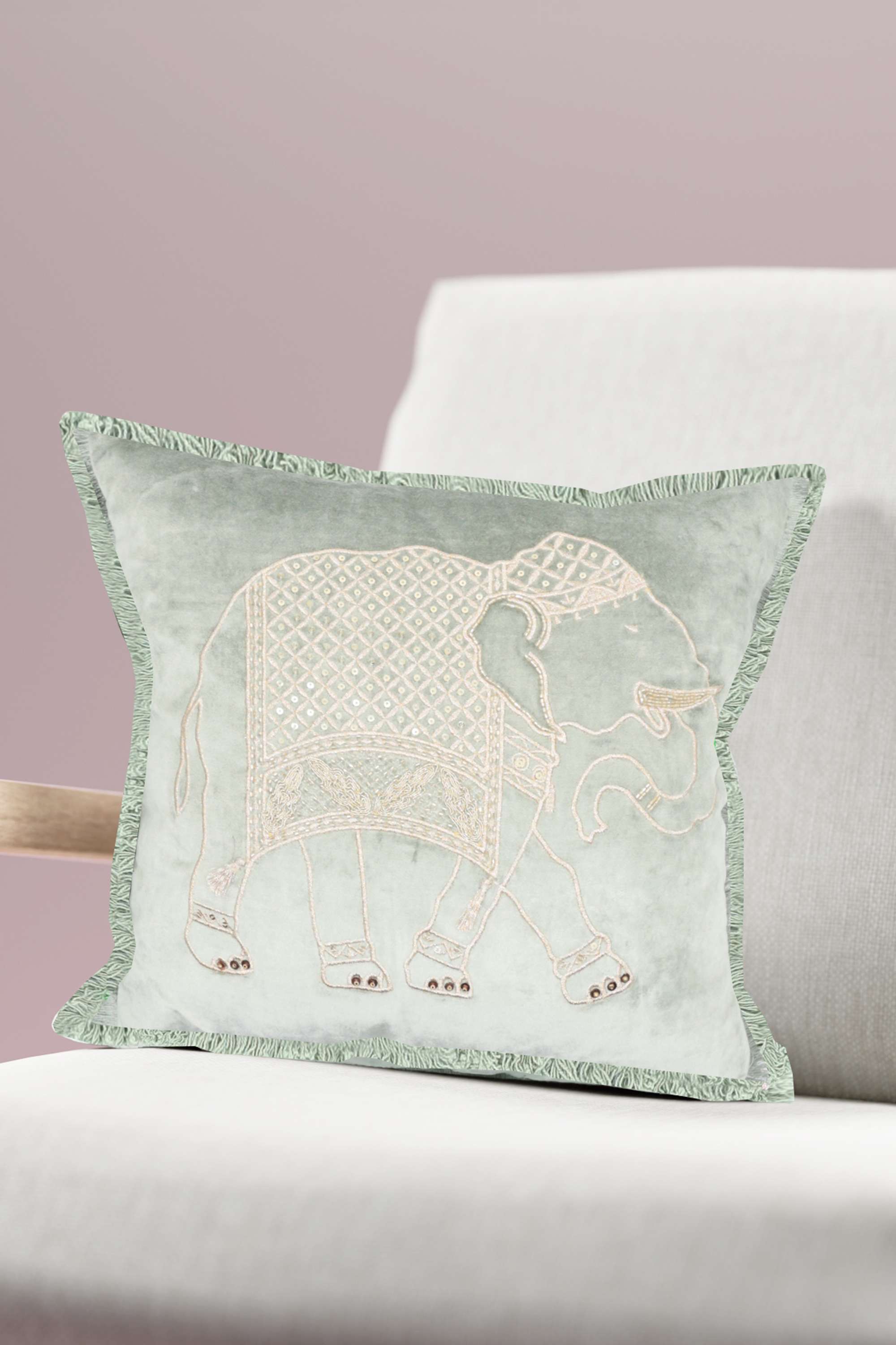 Gi-Eleora-Elephant-Mint-Cushion-Cover-40X40-cm