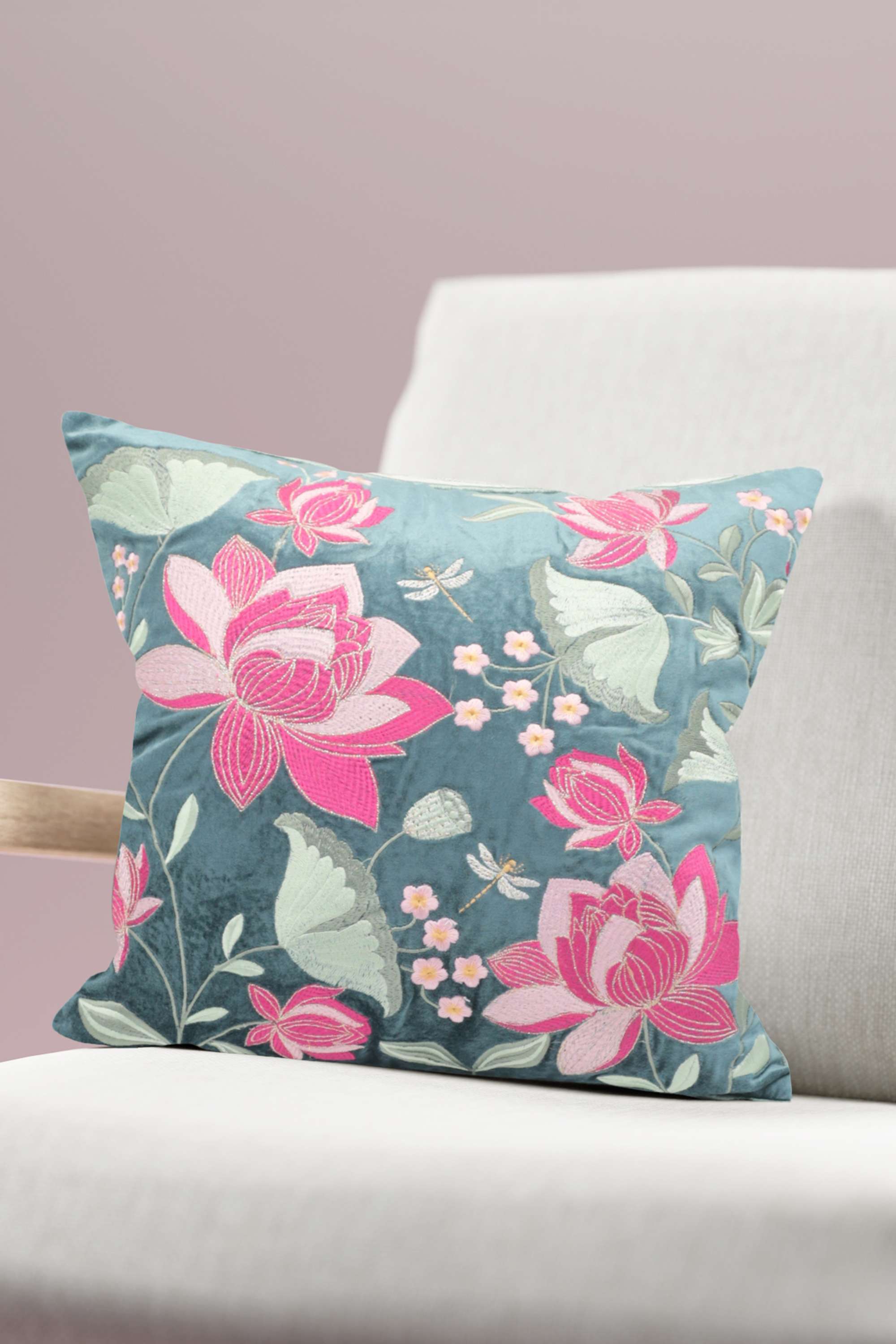 Gi-Amora-Allover-Teal-Cushion-Cover-40X40-cm