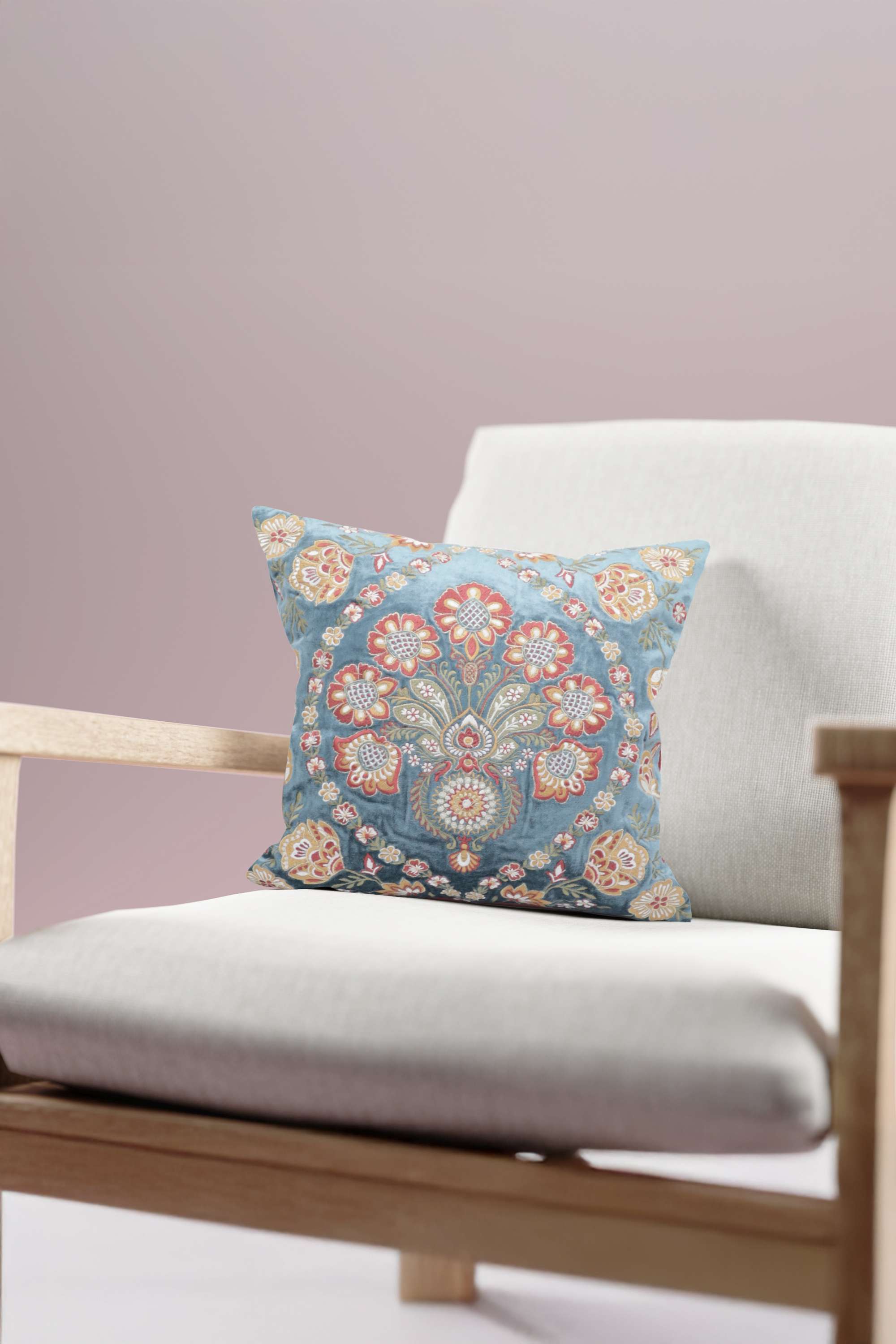 Gi-Anar-Ogee-Butta-Blue-Cushion-Cover-40X40-cm