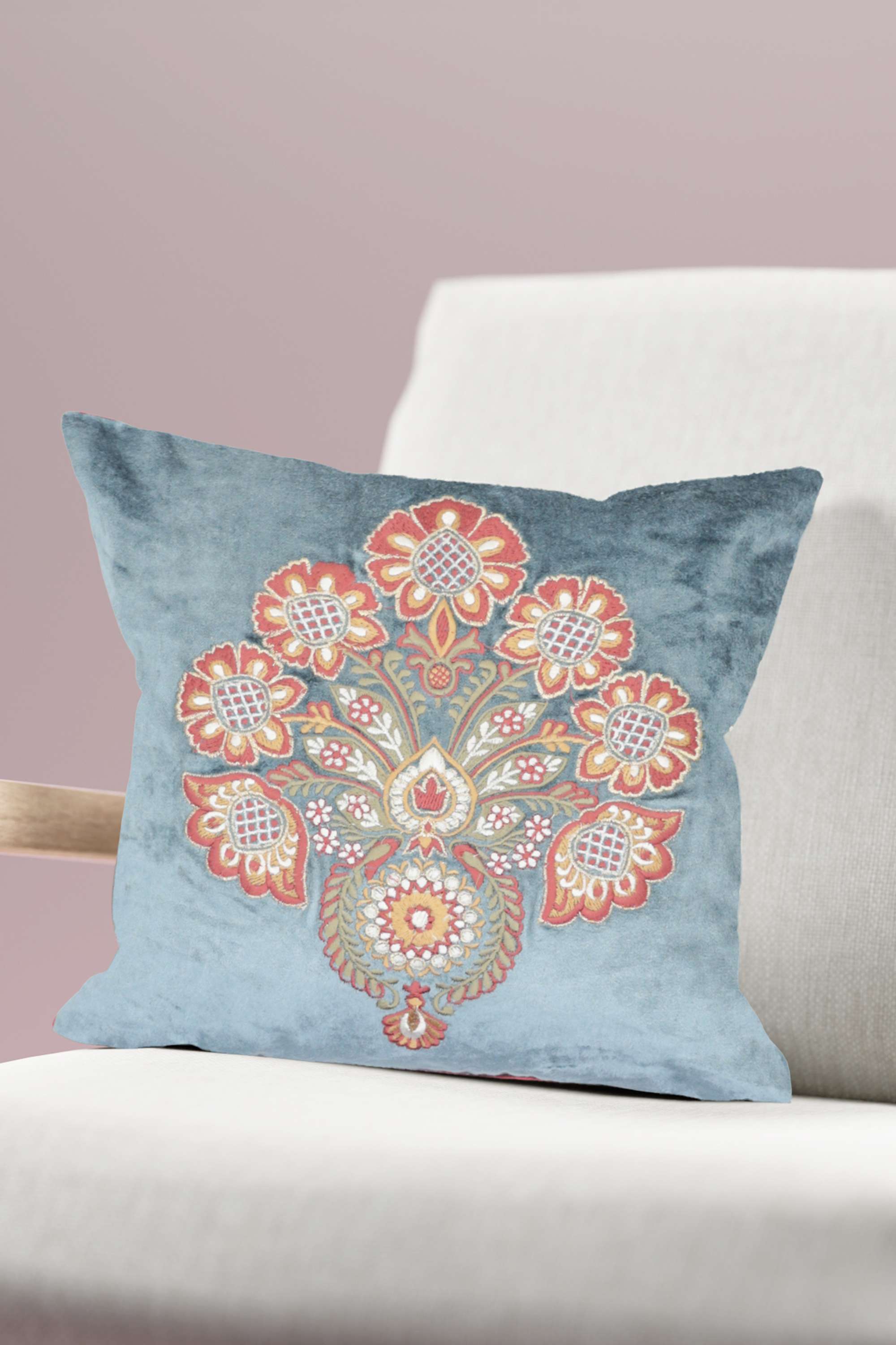 Gi-Anar-Butta-Blue-Cushion-Cover-30X30-cm