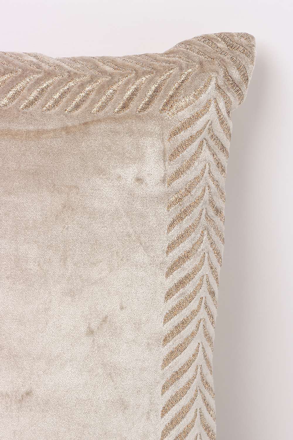 Luxe-Solid-Frame-Beige-Cushion-Cover-40X40Cm