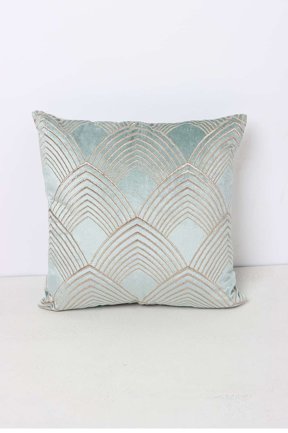 Luxe-Solid-Allover-Aqua-Cushion-Cover-40X40Cm