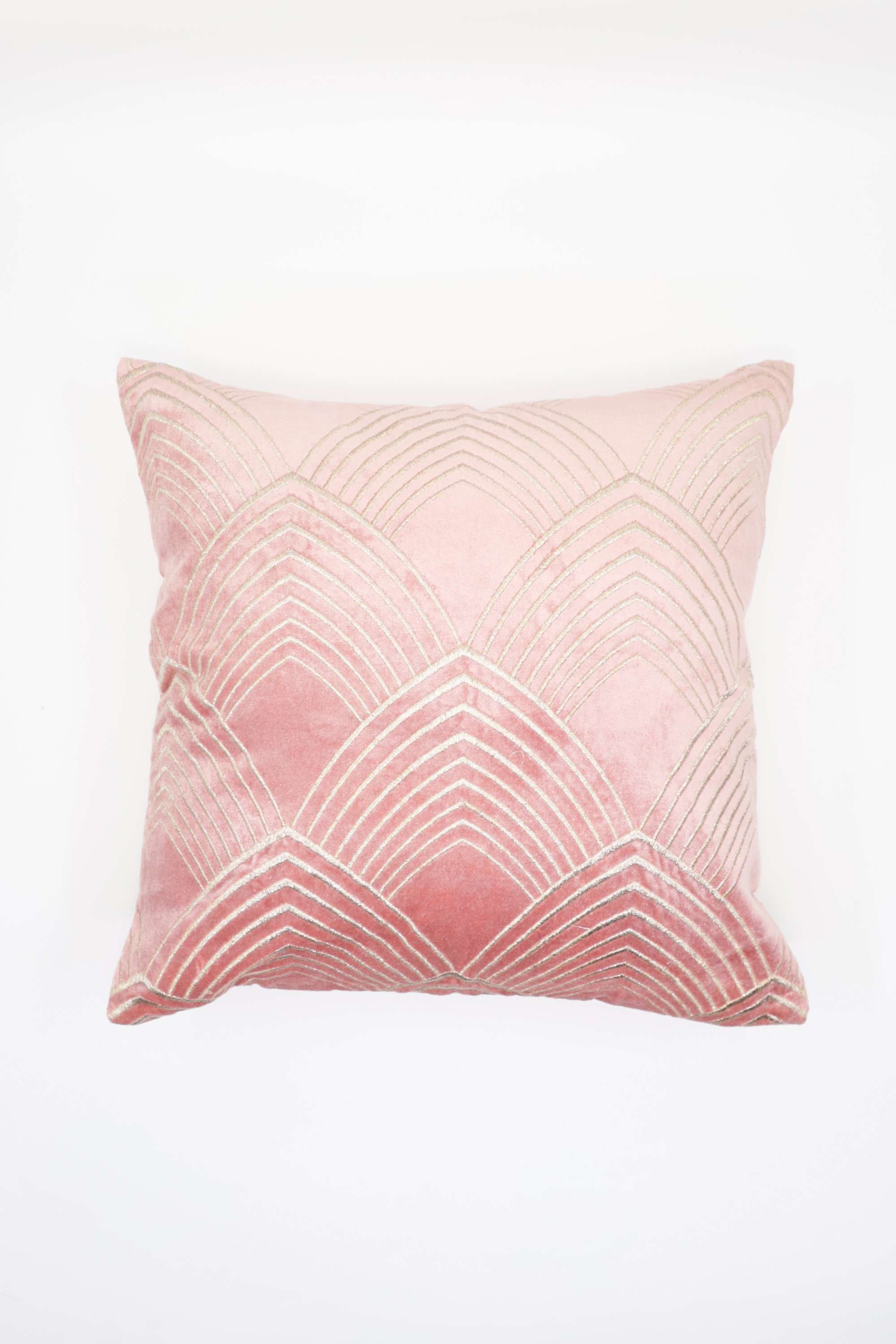 Luxe-Solid-Allover-Pink-Cushion-Cover-40X40Cm