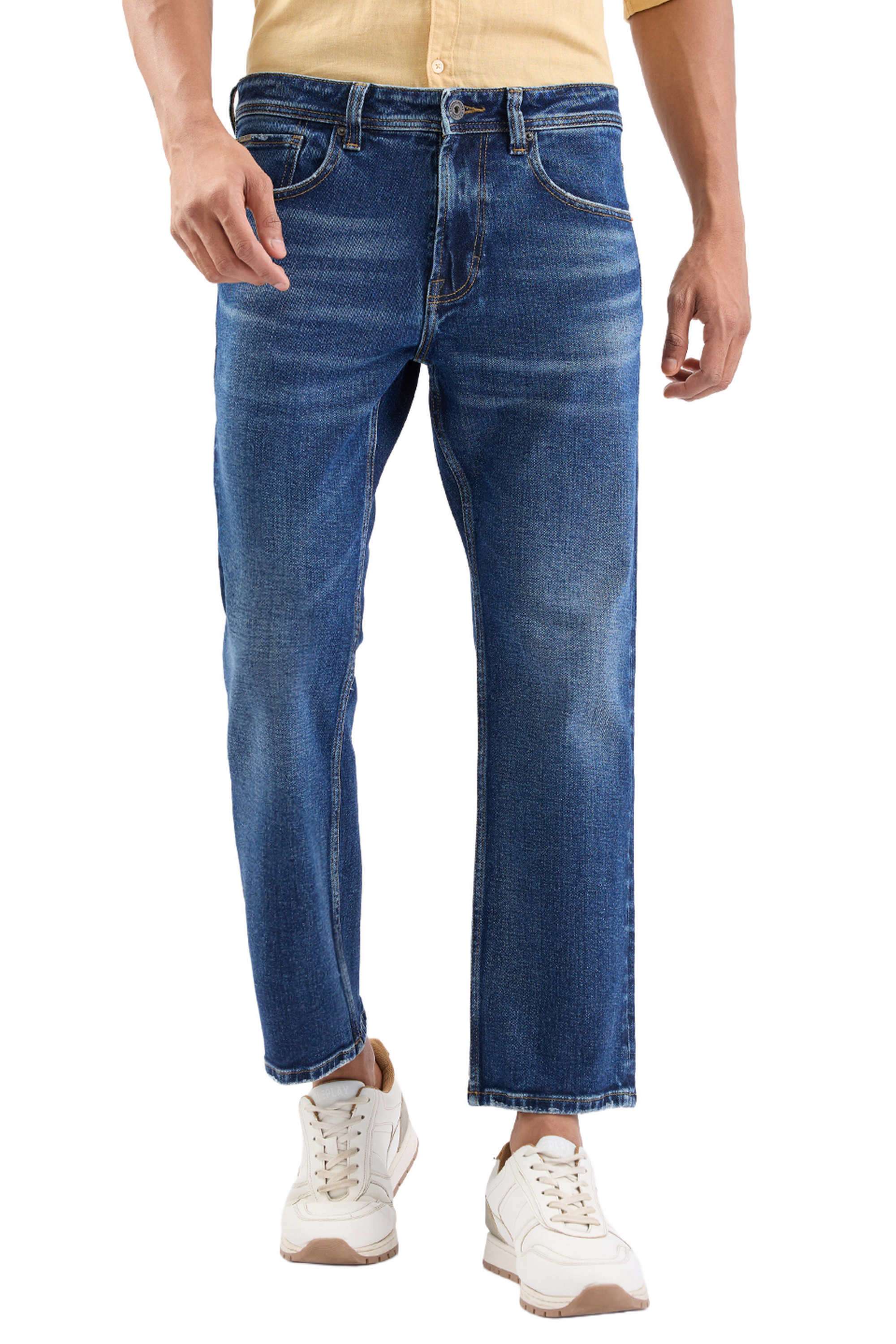 Dark-Wash-Cotton-Regular-Fit-Men-s-Jeans