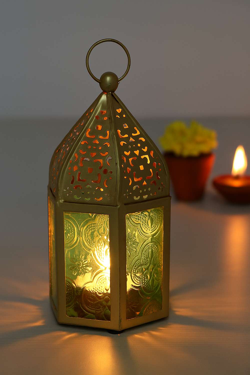 Grace-Metal-Lantern-Set-of-2---15-cm