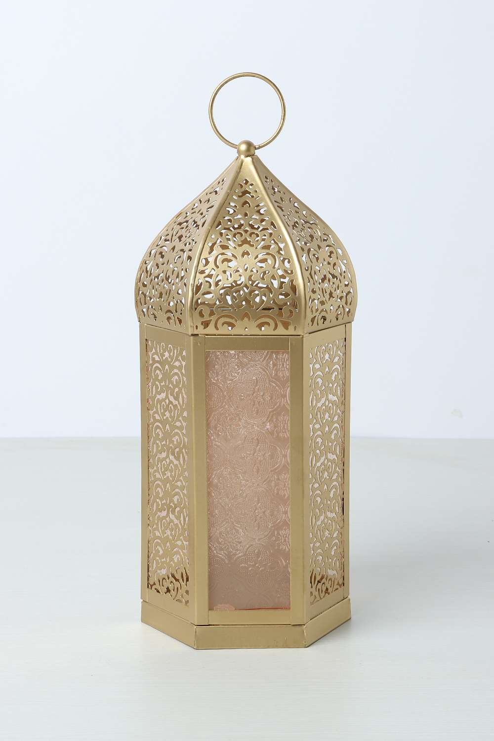 Grace-Metal-Embossed-Glass-Lantern-33-cm