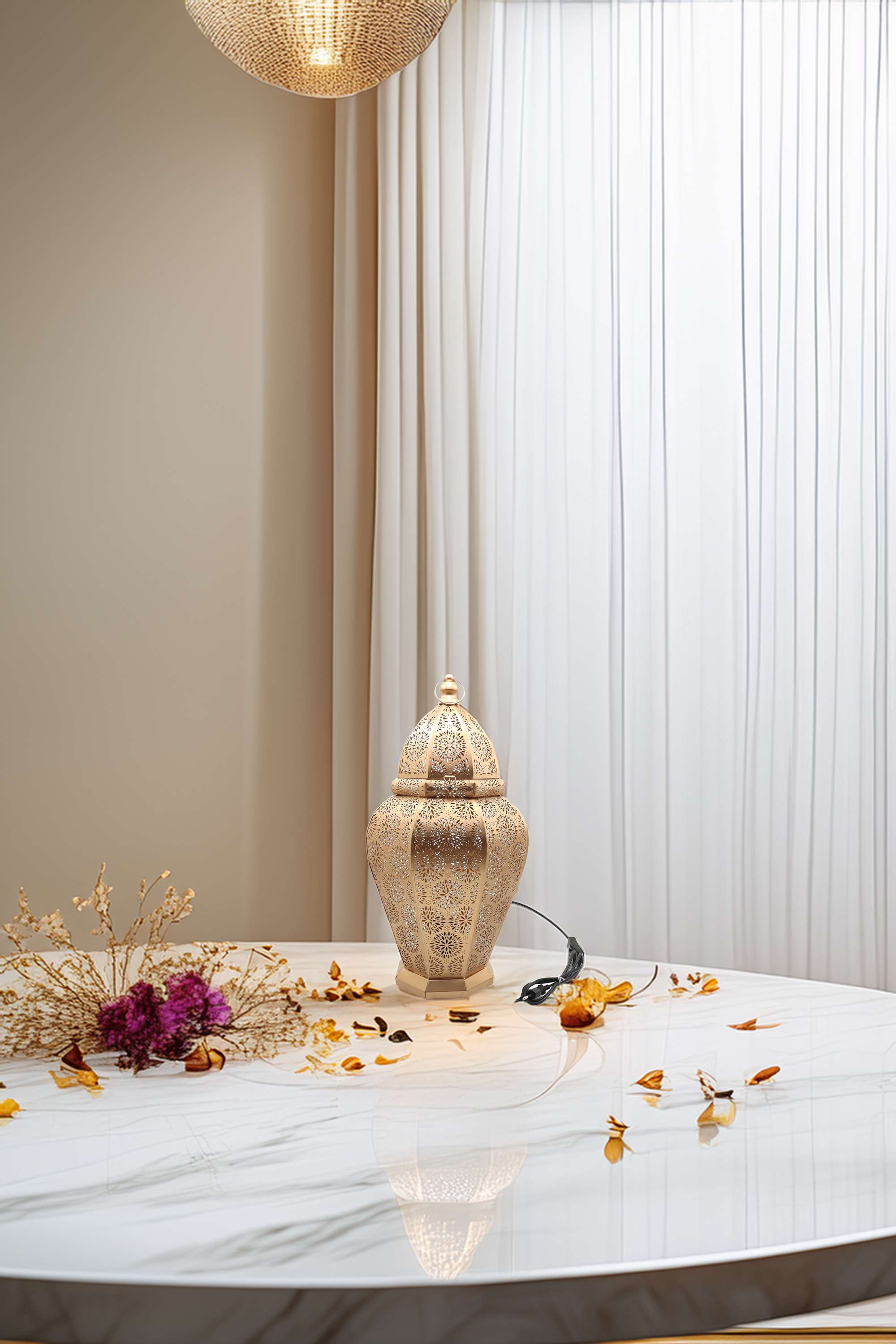 Eleora-Metal-Cutwork-Urn-&-Lamp-53-cm