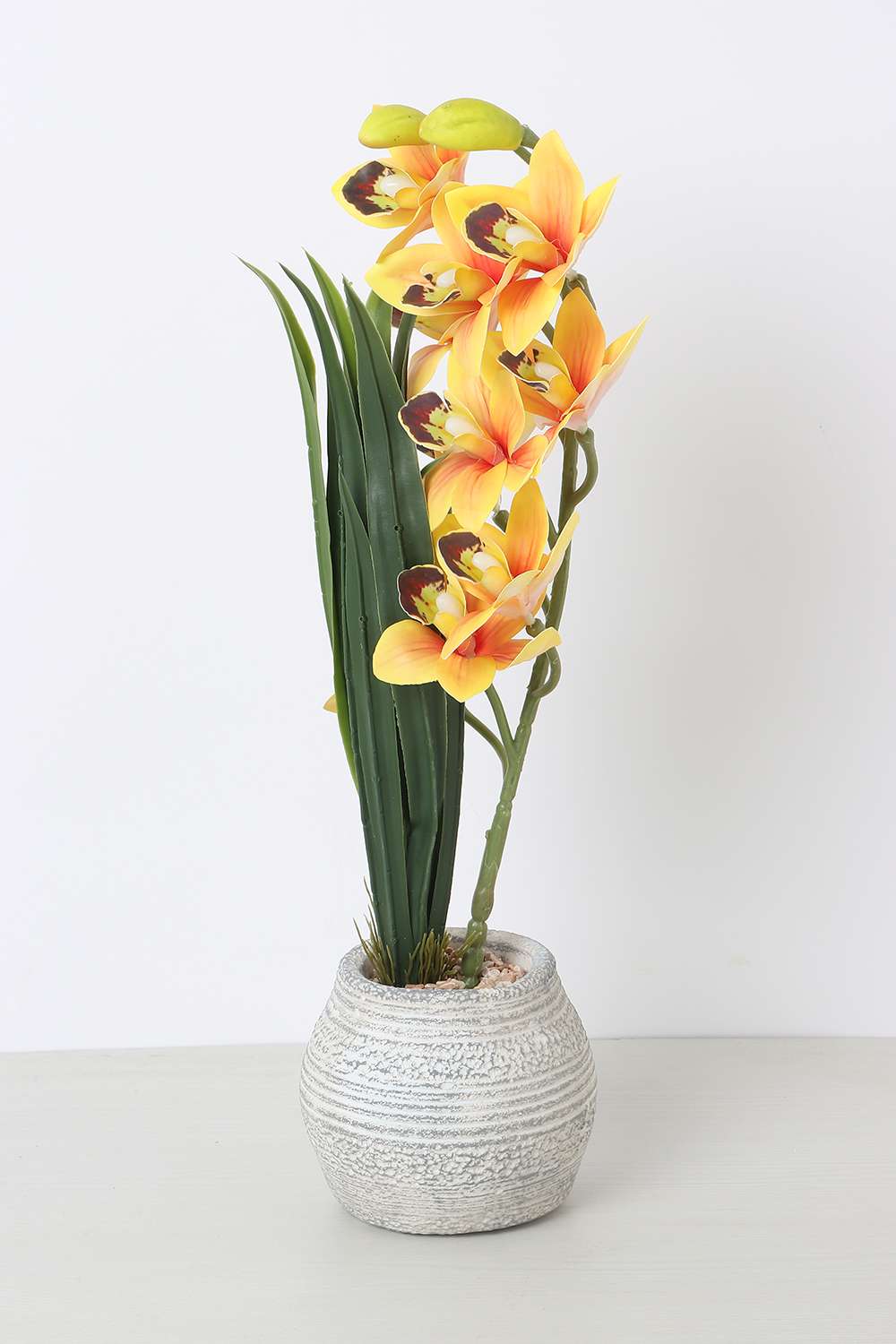 Noir-Deco-Orchid-Potted-Flower-50-cm