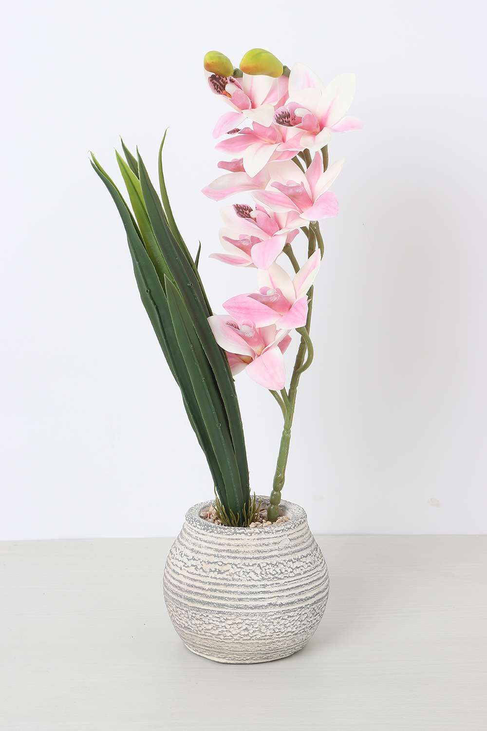 Noir-Deco-Orchid-Potted-Flower-50-cm