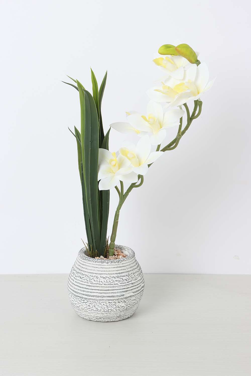Noir-Deco-Orchid-Potted-Flower-50-cm
